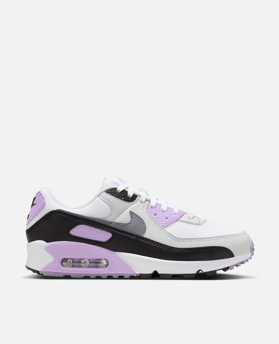 Nike WMNS Air Max 90 (White/Cool Grey-Lilac-Photon Dust)