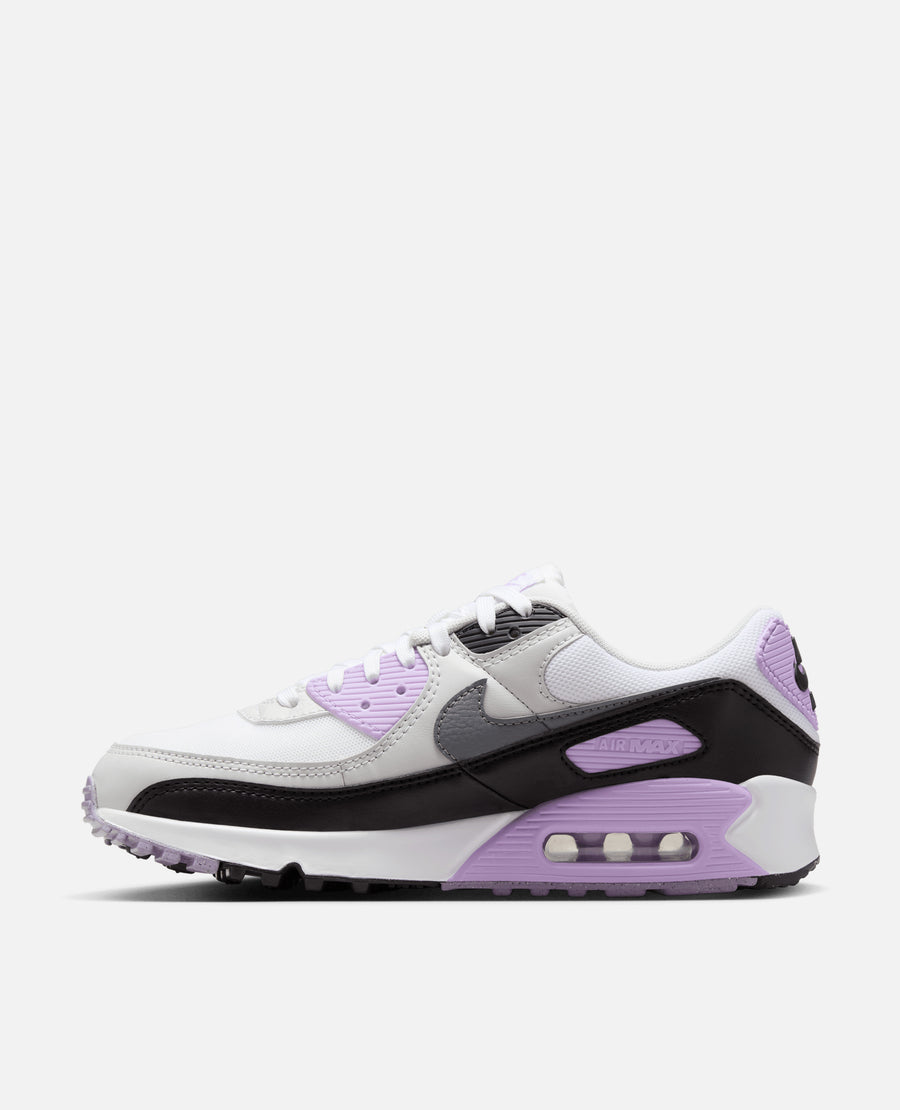 Nike WMNS Air Max 90 (White/Cool Grey-Lilac-Photon Dust)