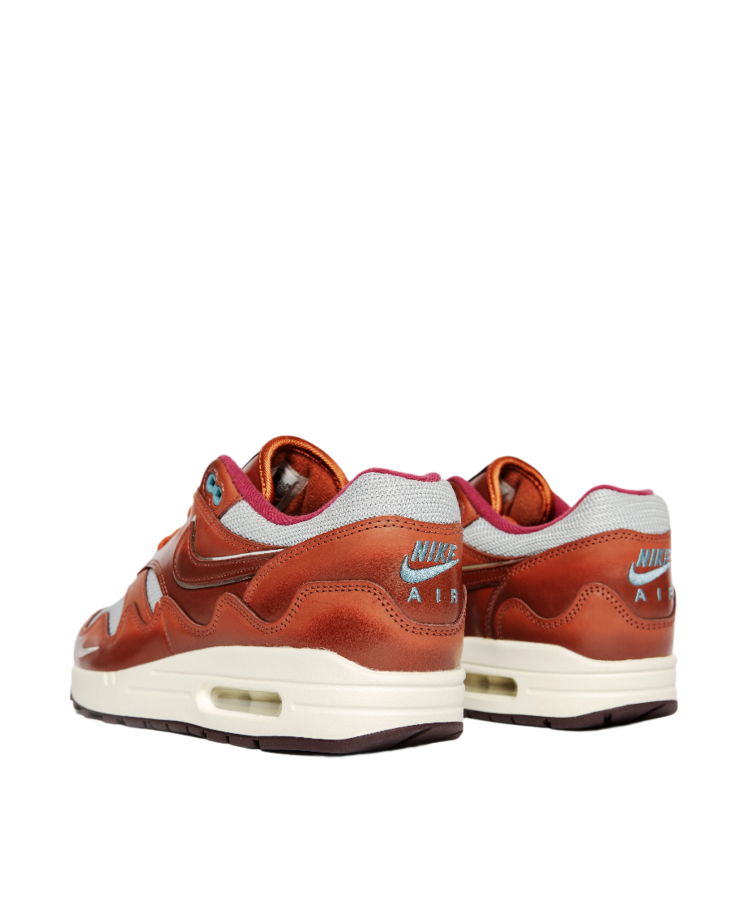 Patta x Nike Air Max 1 (Dark Russet/Dark Russet-Metallic Silver)