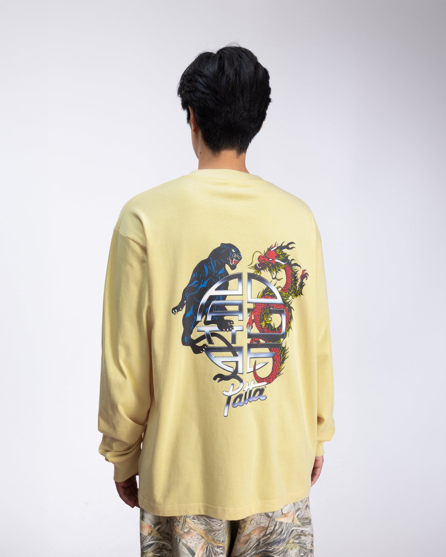 Patta x DOE 20/10 Longsleeve T-Shirt (Yellow)