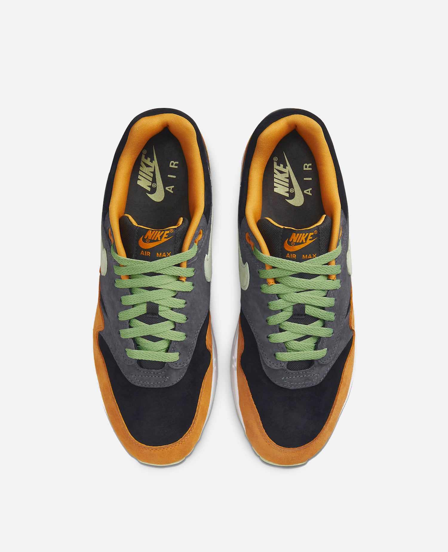 Nike Air Max 1 Prm (Anthracite/Honeydew-Black-Kumquat)