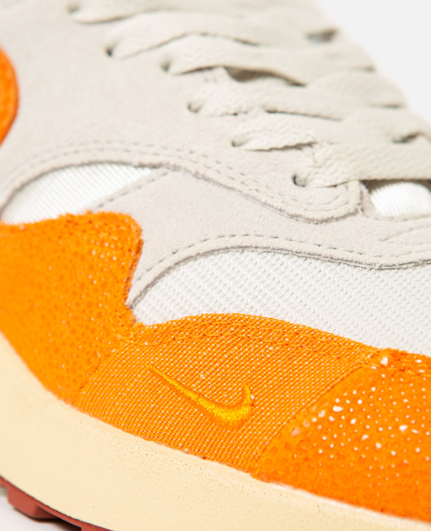WMNS Nike Air Max 1 (Light Bone/Magma Orange-Neutral Grey)