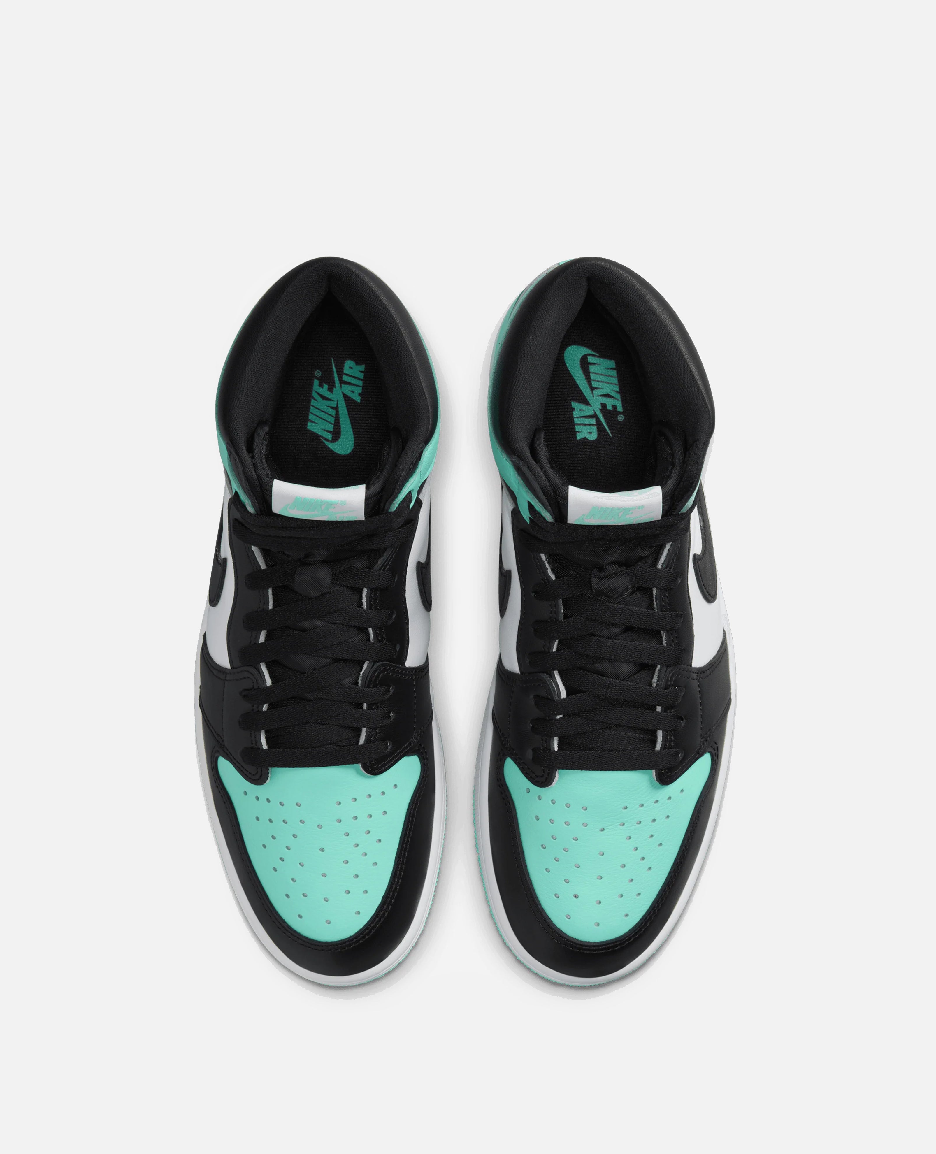 Black and mint green nikes hotsell