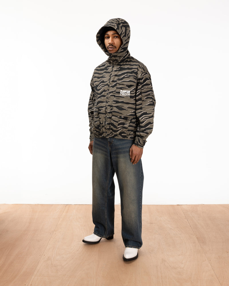 Patta Tiger Stripe Camo Ripstop Jacket