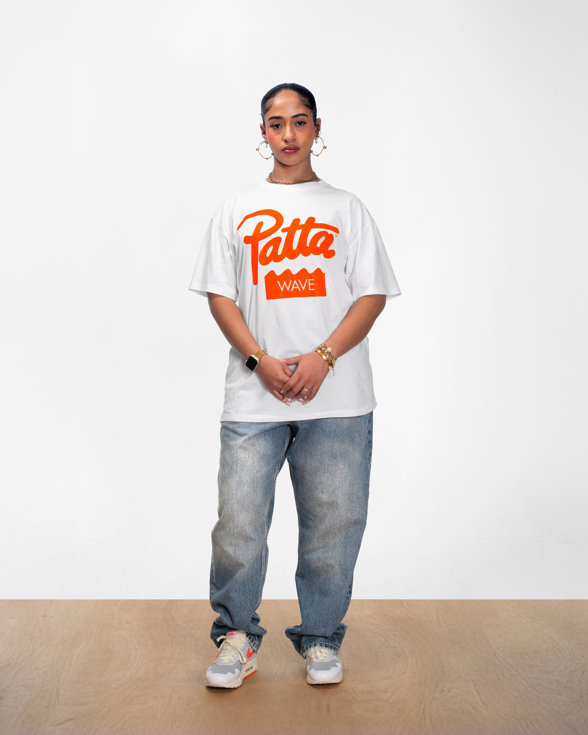 Patta Wave T-Shirt (White)