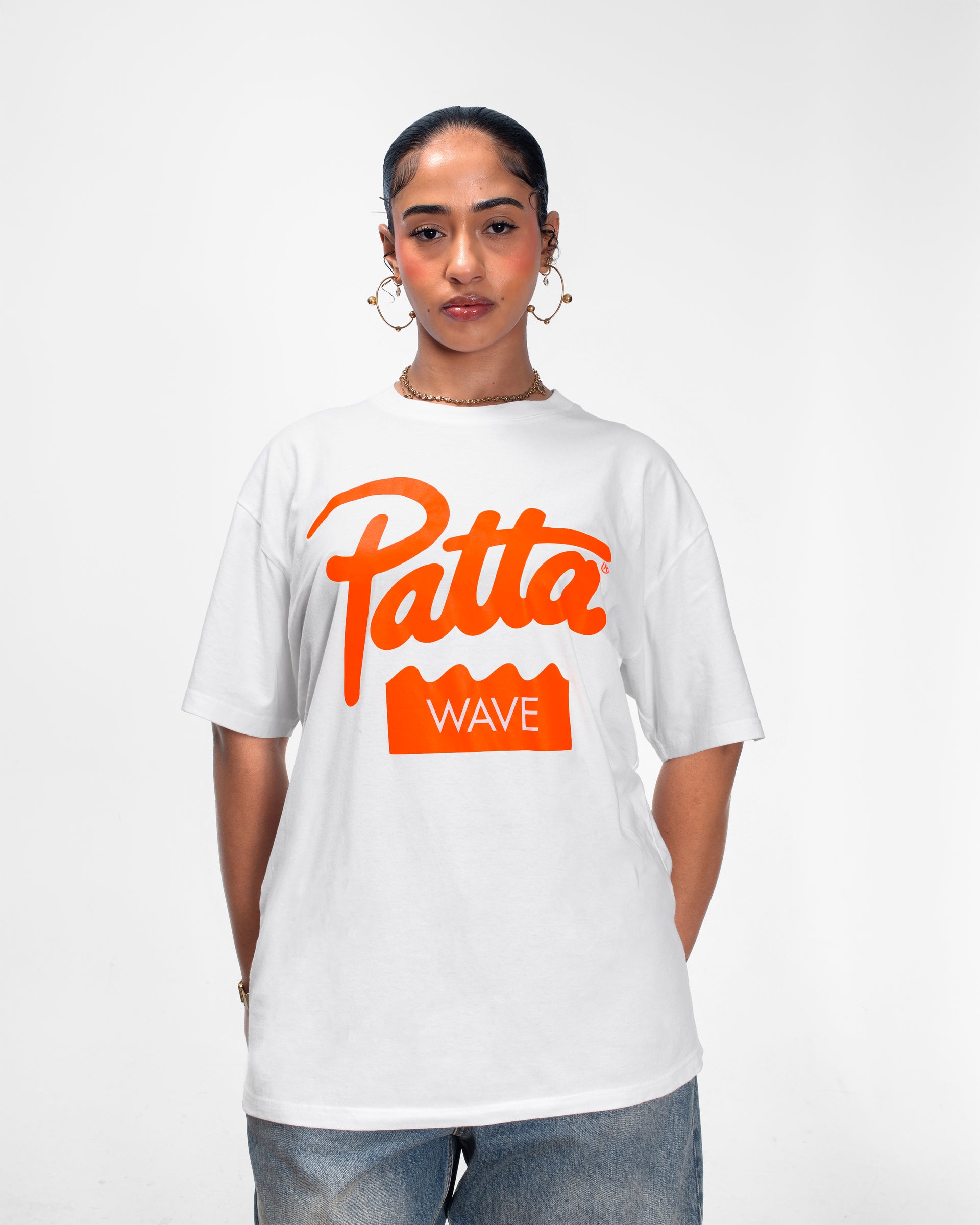 Patta Wave T-Shirt (White)
