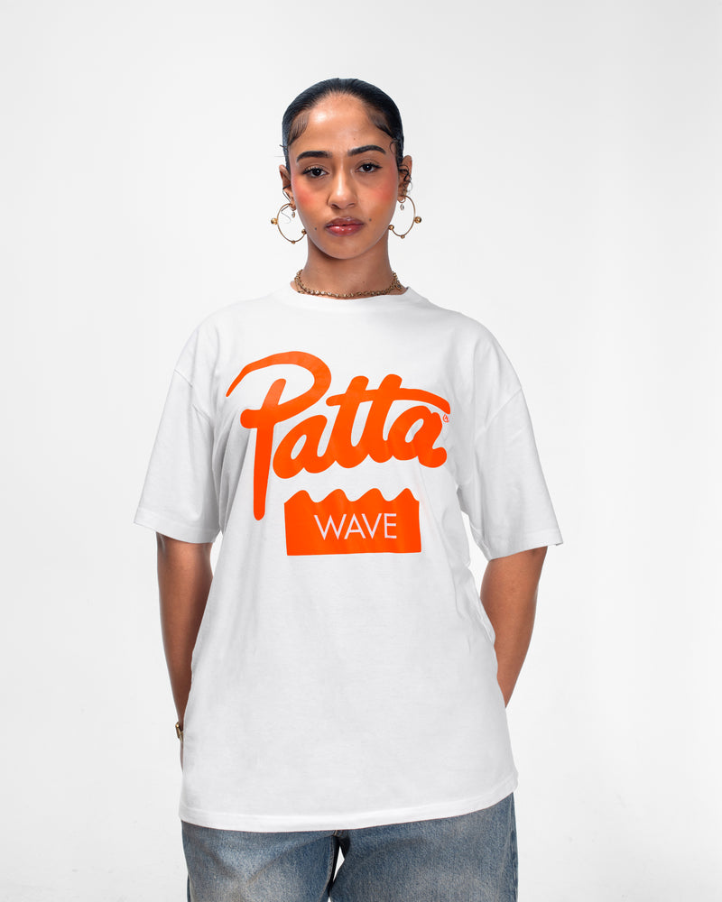 Patta Wave T-Shirt (White)
