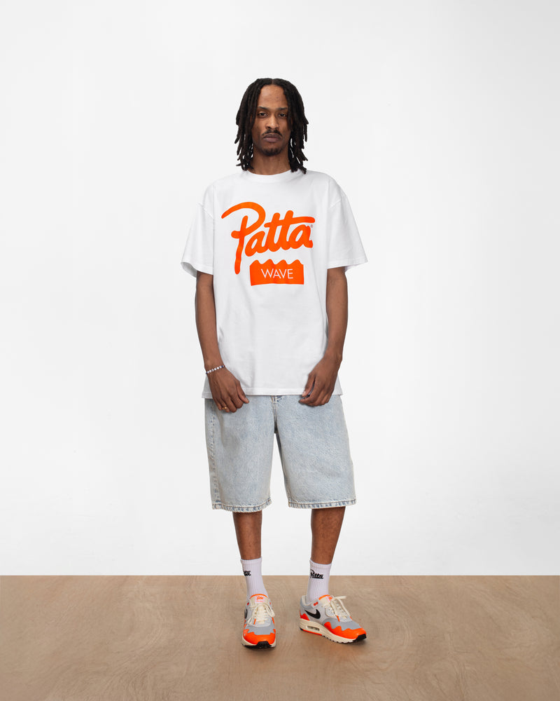 Patta Wave T-Shirt (White)