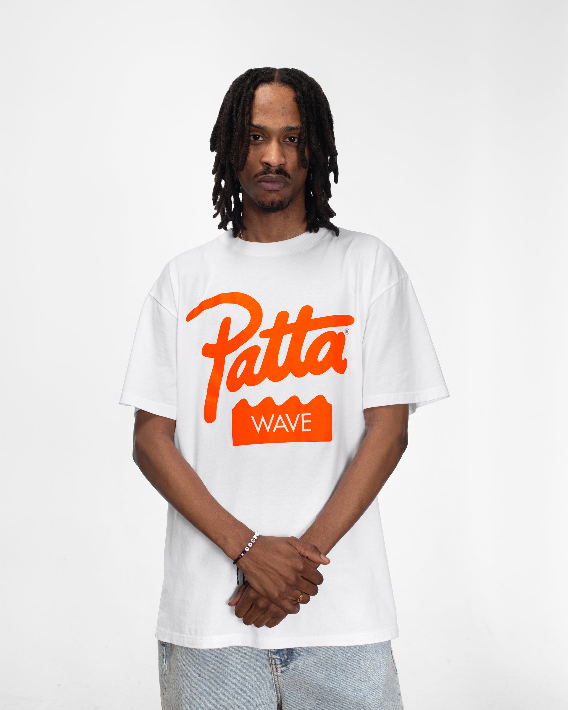 Patta Wave T-Shirt (White)