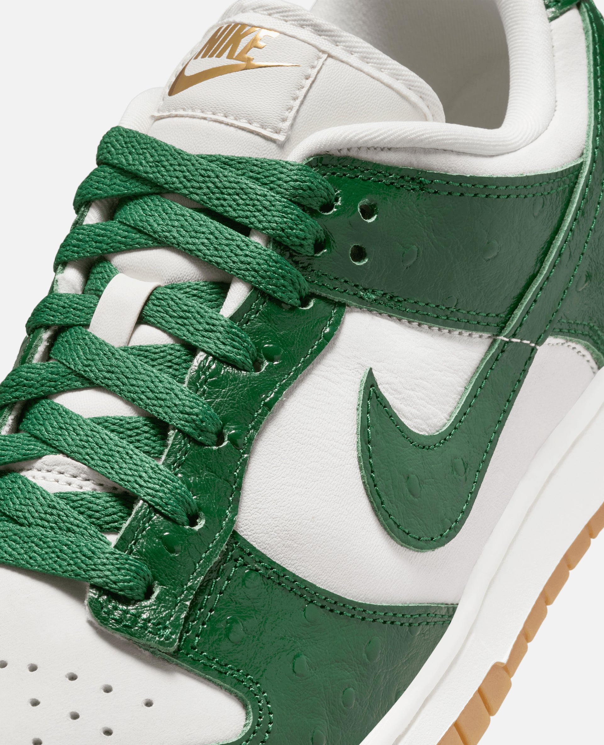 Nike WMNS Dunk Low Lx (Phantom/Gorge Green-Sail-Metallic Gold)