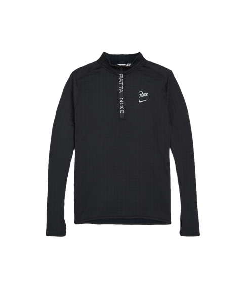 Nike x Patta Running Team Half-Zip Longsleeve (Black) – Patta UK