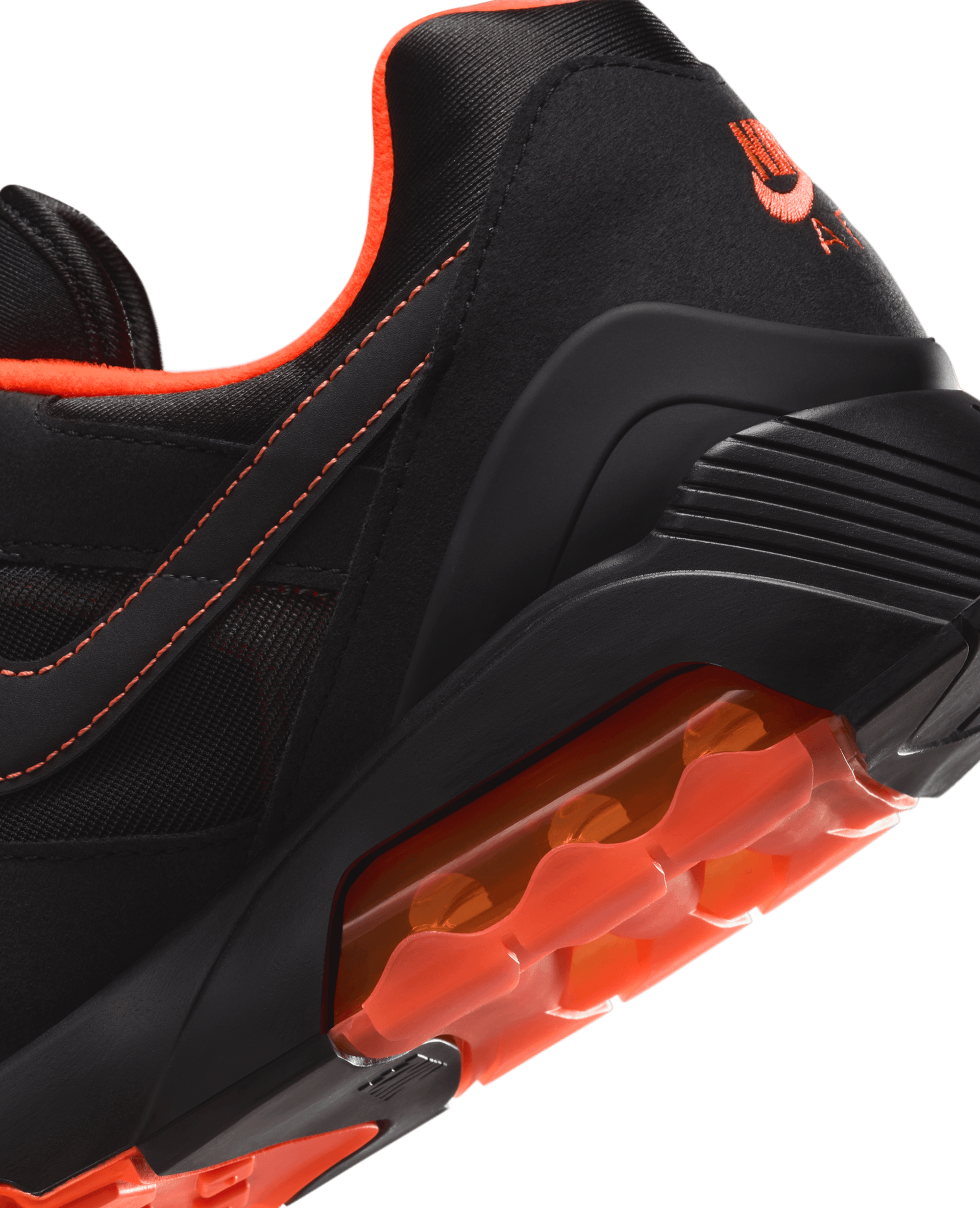 Nike Air 180 (Black/Black-Hyper Crimson)