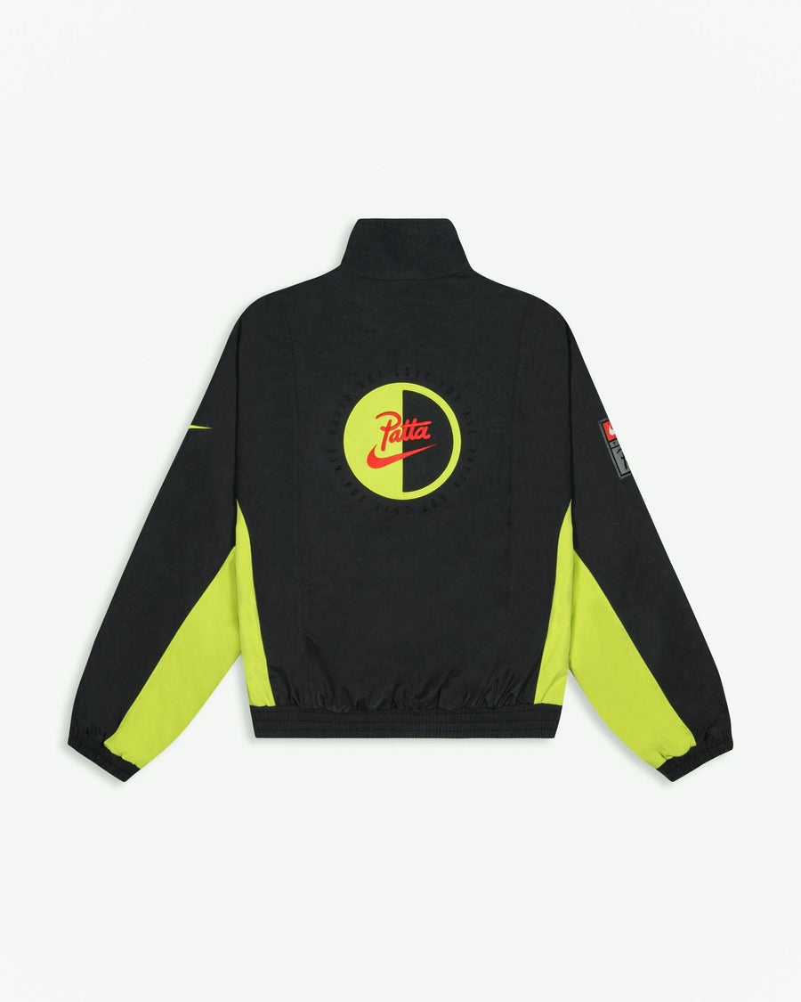 Patta x Nike NRG Track Jacket (Black/Cyber)