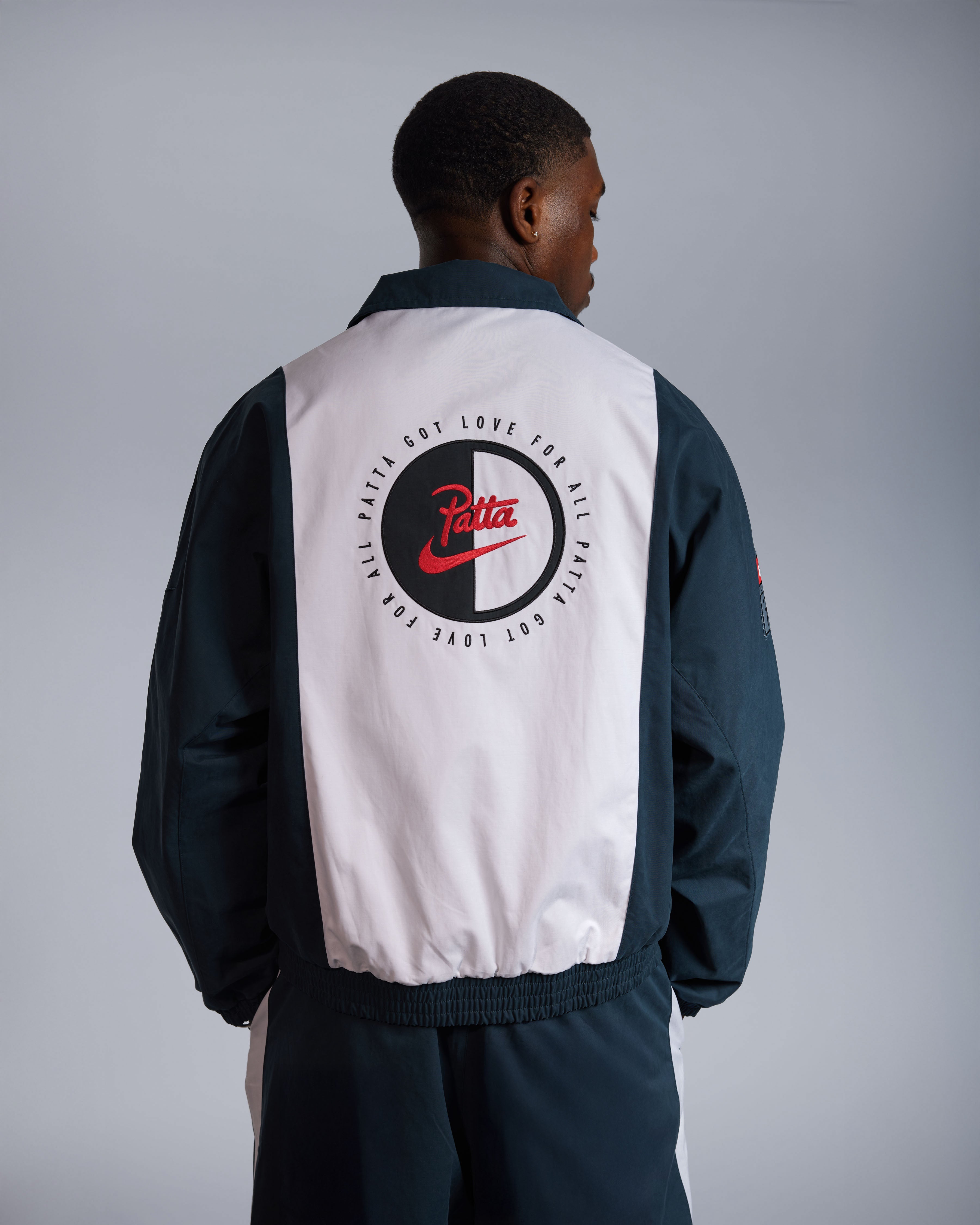 Patta x Nike NRG Track Jacket (Deep Ocean/White) – Patta UK