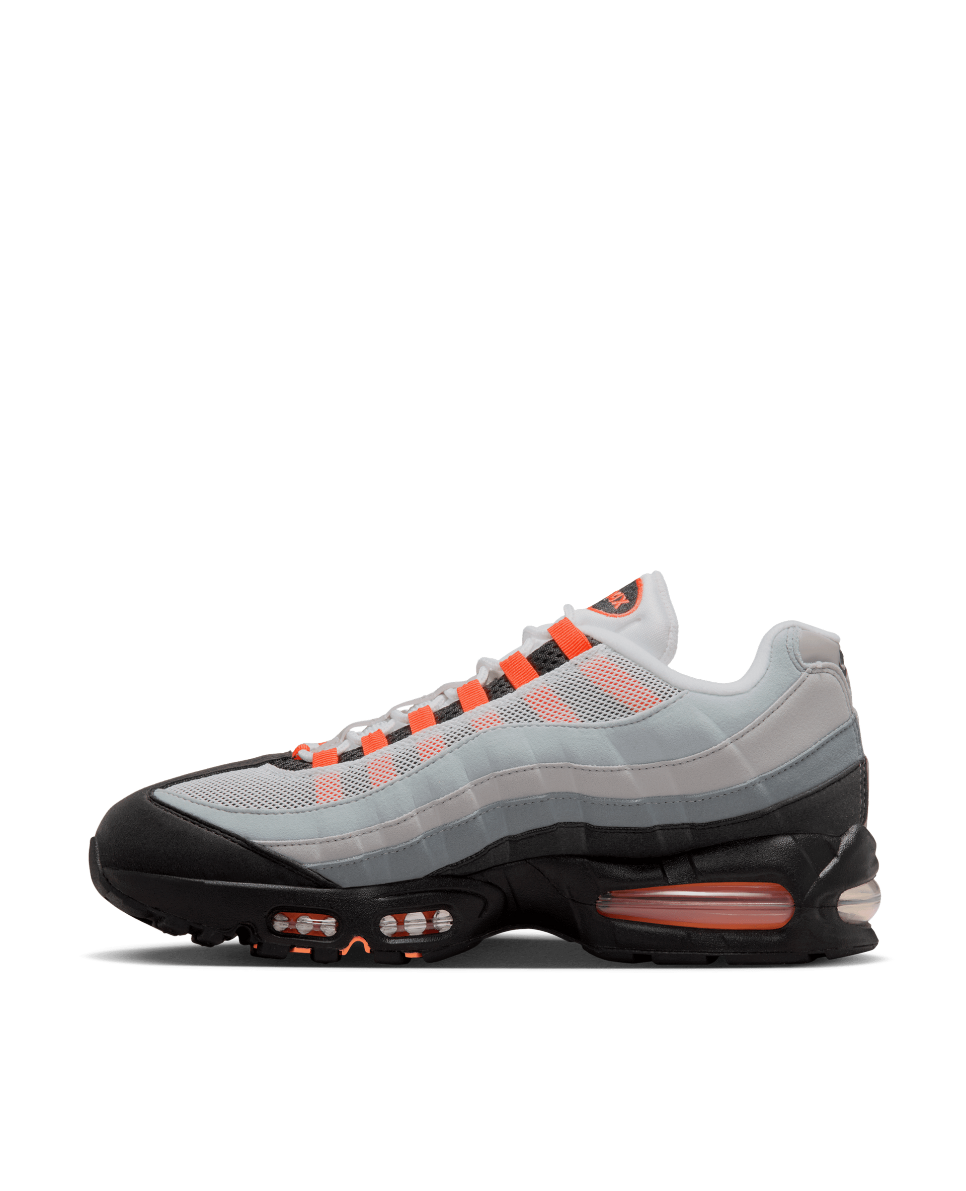 Nike Air Max 95 OG (Black/Bright Mandarin-Cool Grey-White)