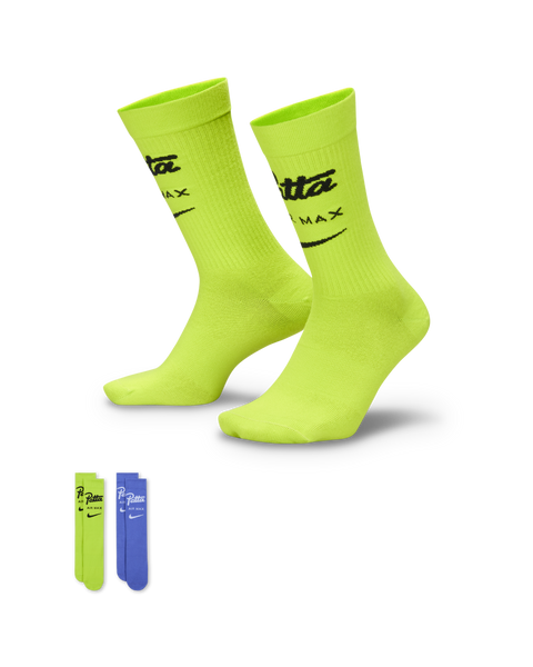 レッグウェア Nike Patta Crew Socks (2 Pairs) 25-27cm Nike x Patta Crew Sock 2 Pack / Black / White – Livestock
