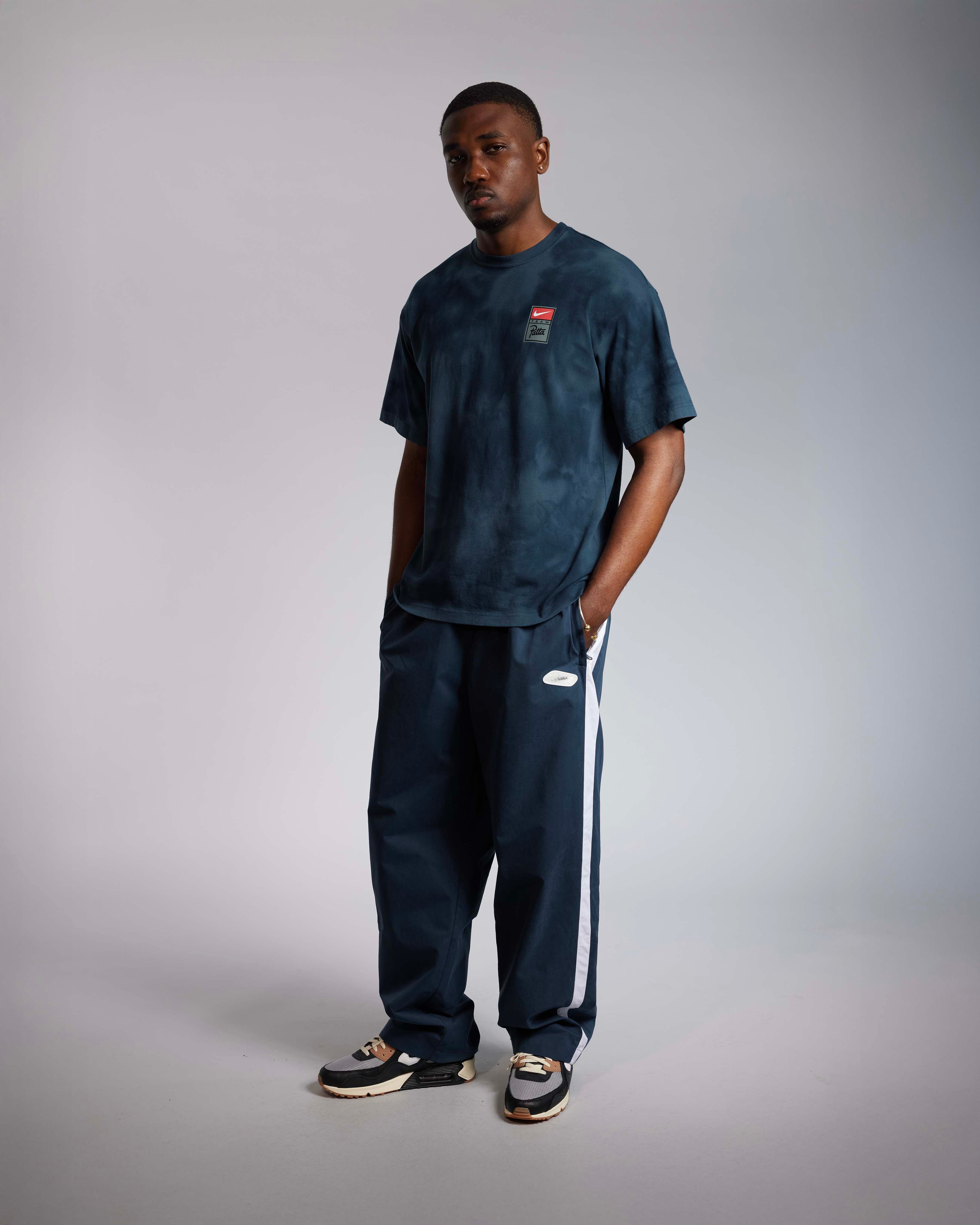 Patta x Nike NRG T-shirt GX Washed (Squadron Blue/Deep Ocean
