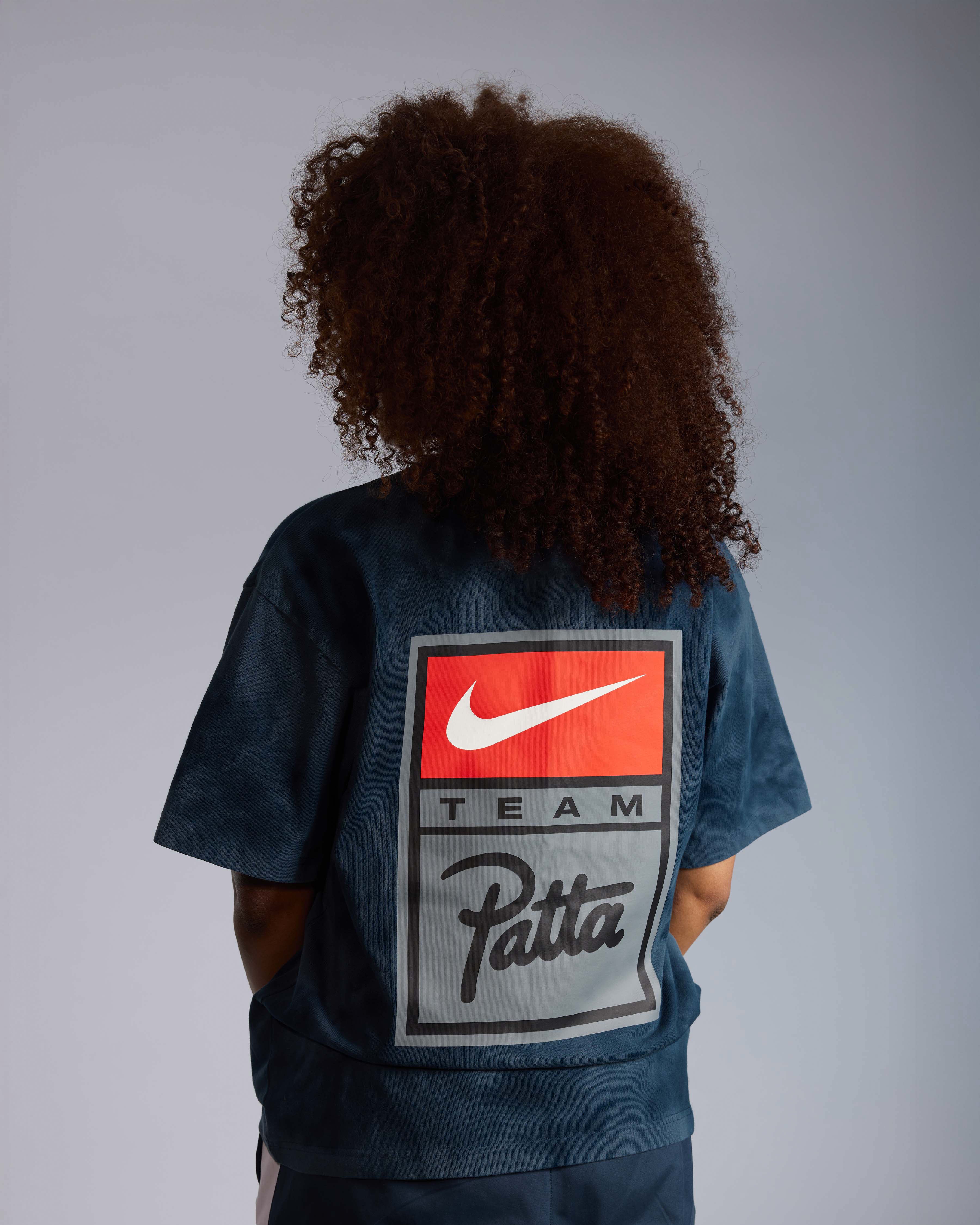 Patta x Nike NRG T-shirt GX Washed (Squadron Blue/Deep Ocean