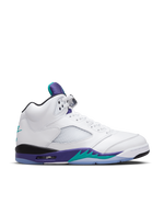 Nike Air Jordan 5 Retro OG (White/New Emerald-Grape Ice-Black)
