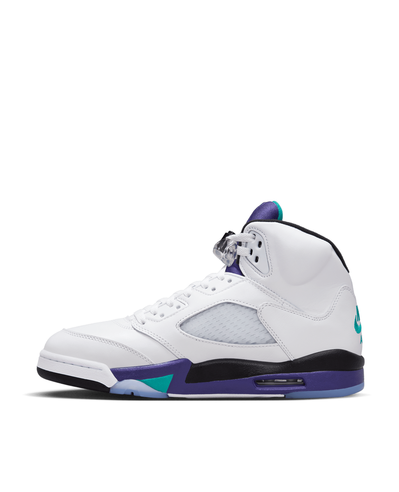 Nike Air Jordan 5 Retro OG (White/New Emerald-Grape Ice-Black)