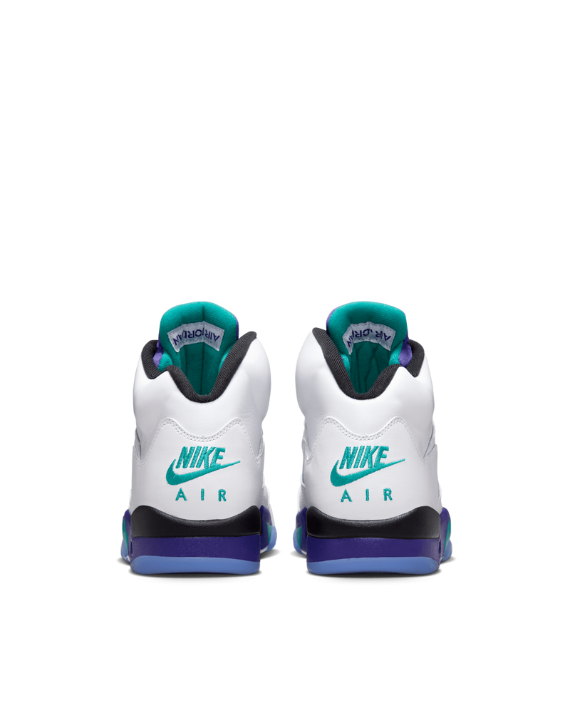 Nike Air Jordan 5 Retro OG (White/New Emerald-Grape Ice-Black)