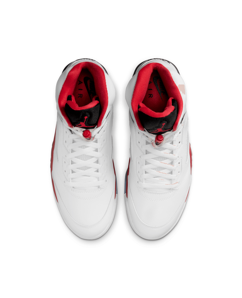 Nike Air Jordan 5 Retro OG (White/Fire Red-Black)