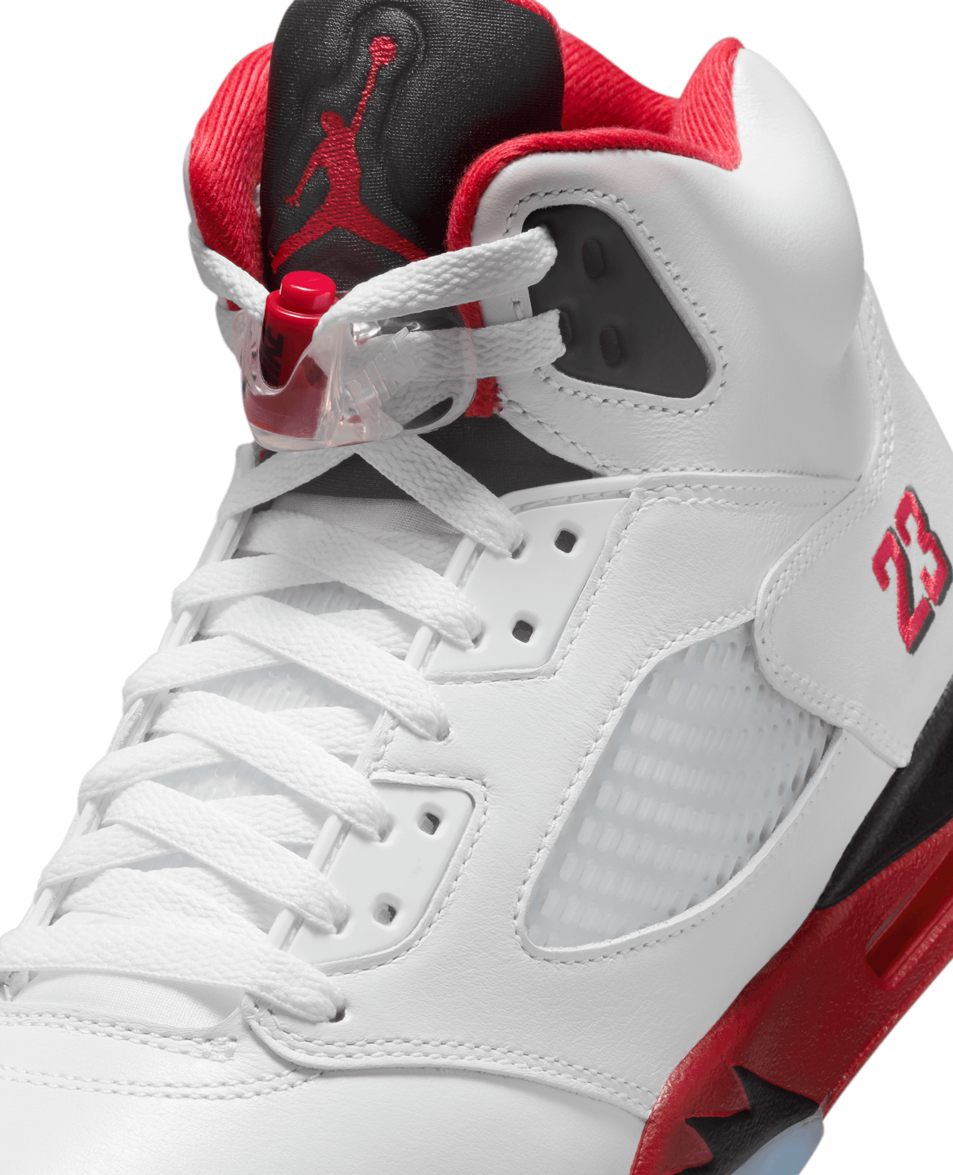 Nike Air Jordan 5 Retro OG (White/Fire Red-Black)