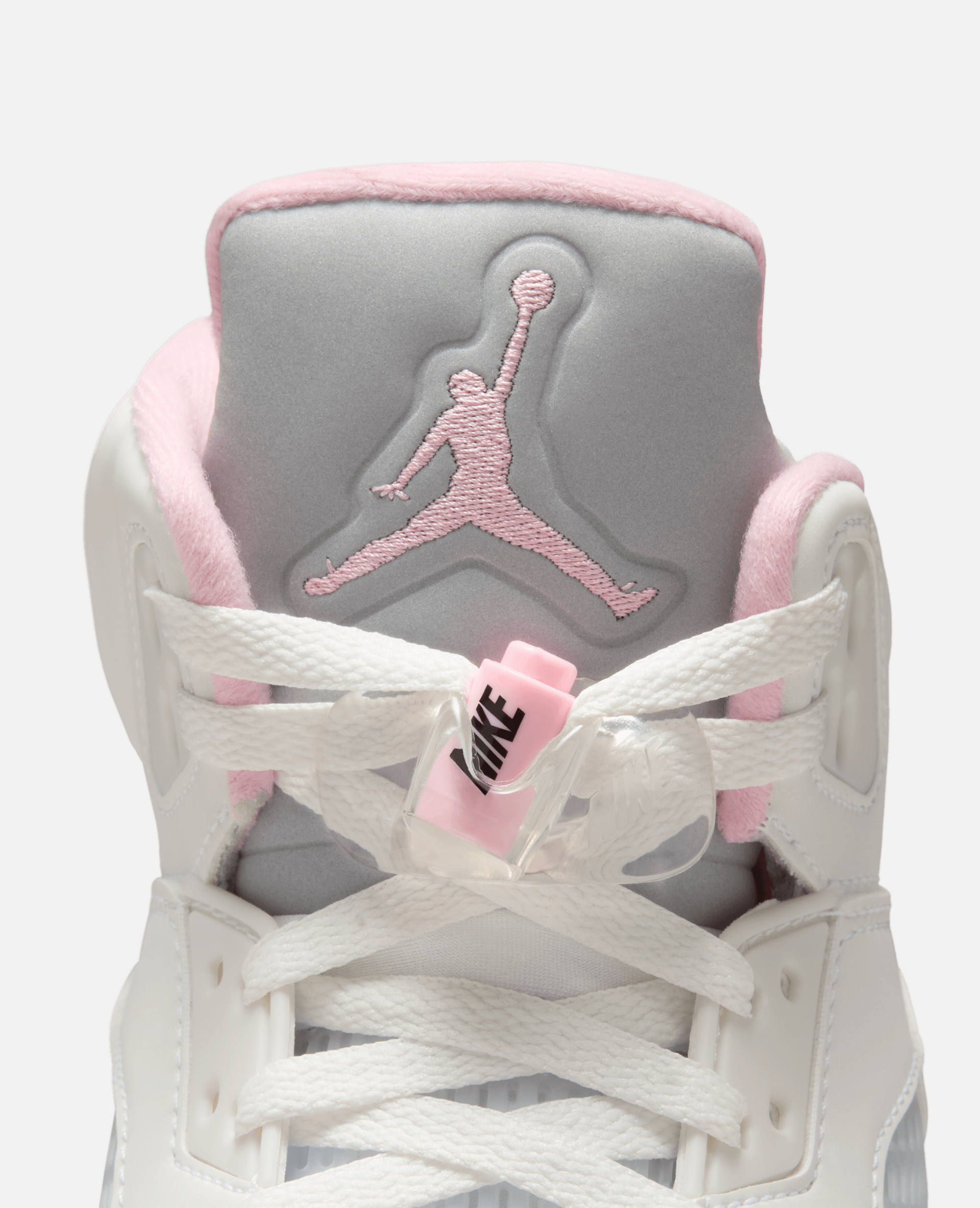 Nike Air Jordan 5 Retro "Medium Soft Pink" (White/Med Soft Pink-Black)
