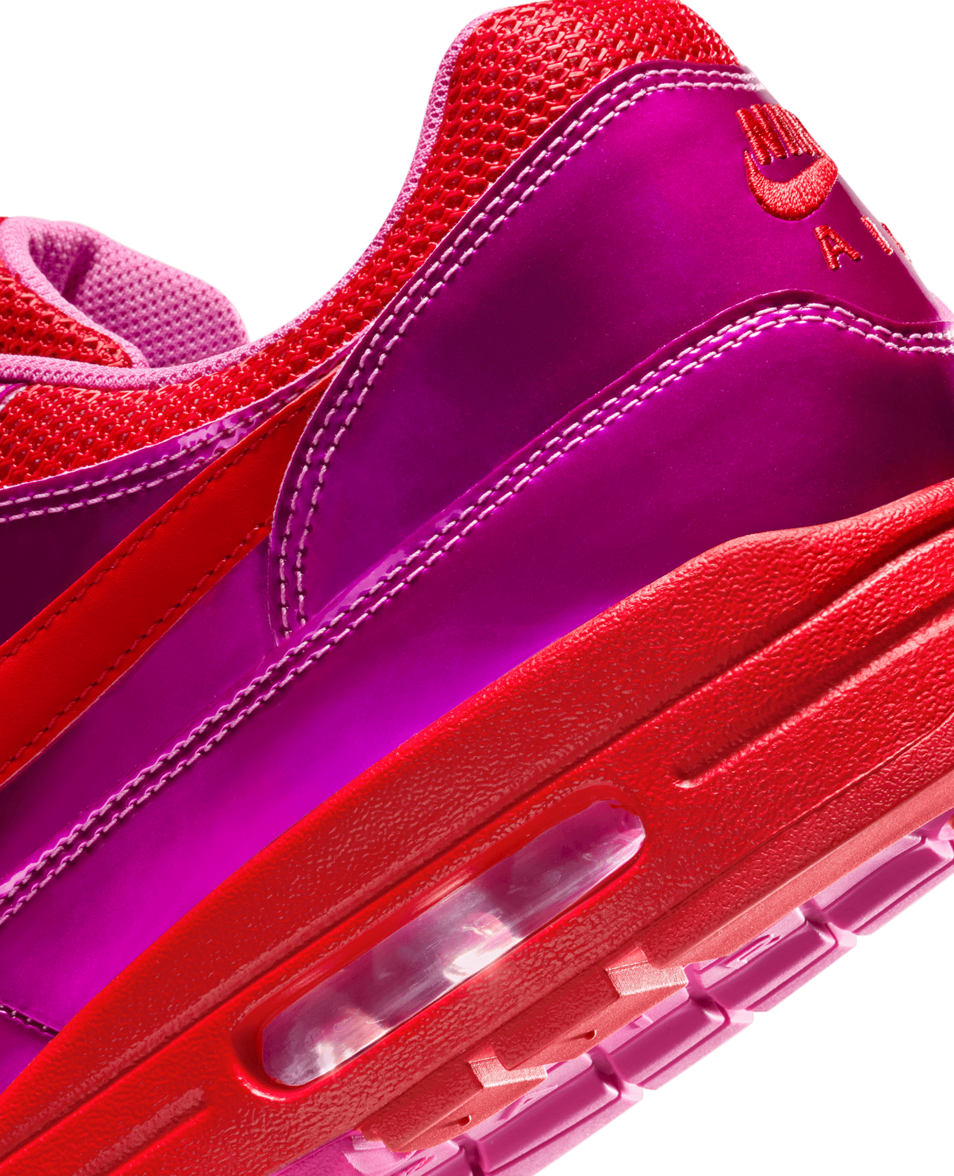 Nike Air Max 1 Premium (Playful Pink/University Red-Playful Pink)