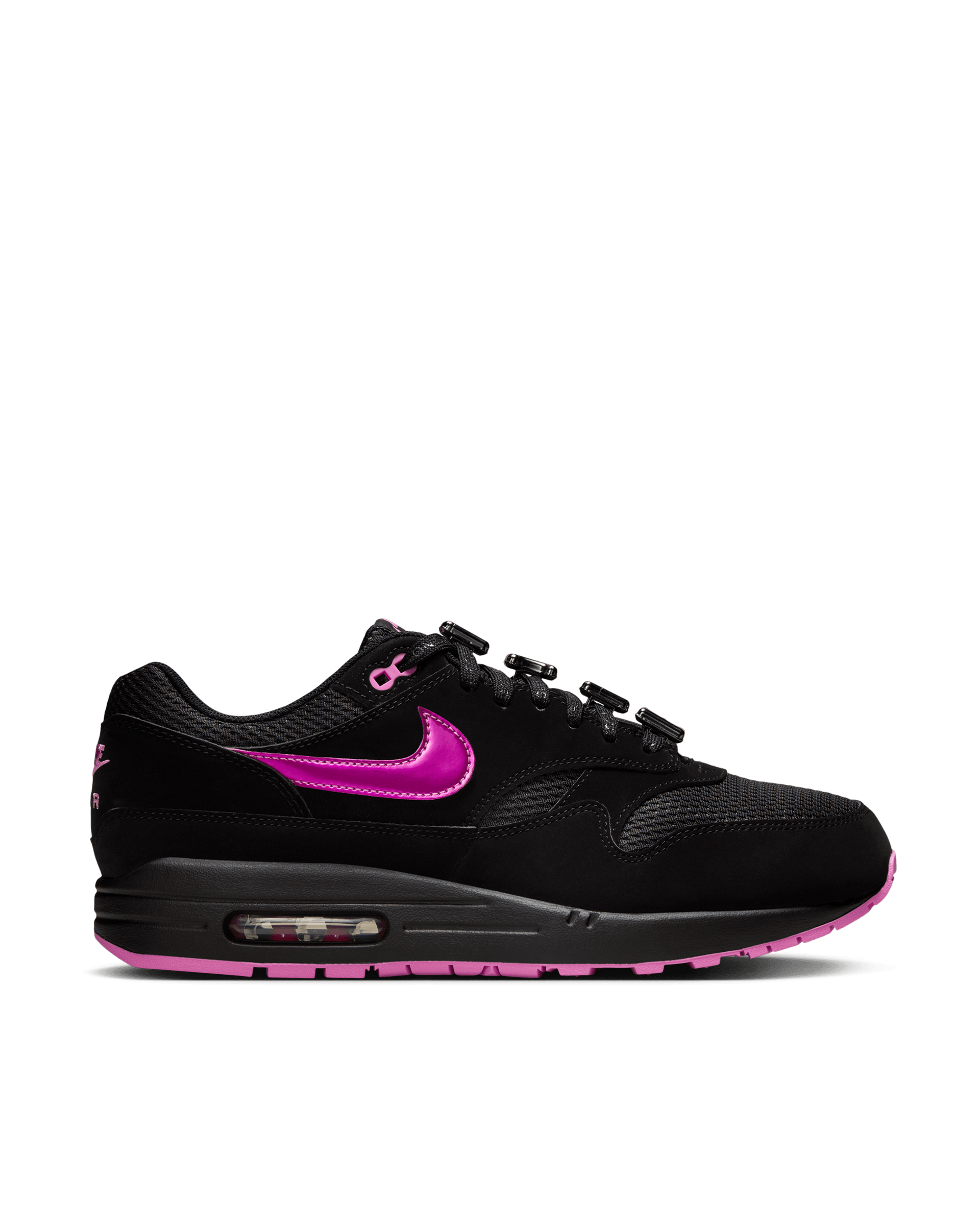 Nike Air Max 1 Premium (Black/Playful Pink-University Red)