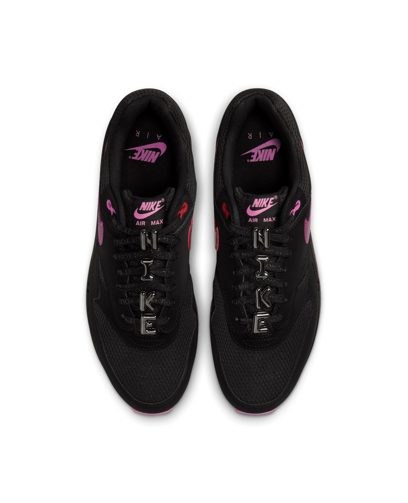 Nike Air Max 1 Premium (Black/Playful Pink-University Red)