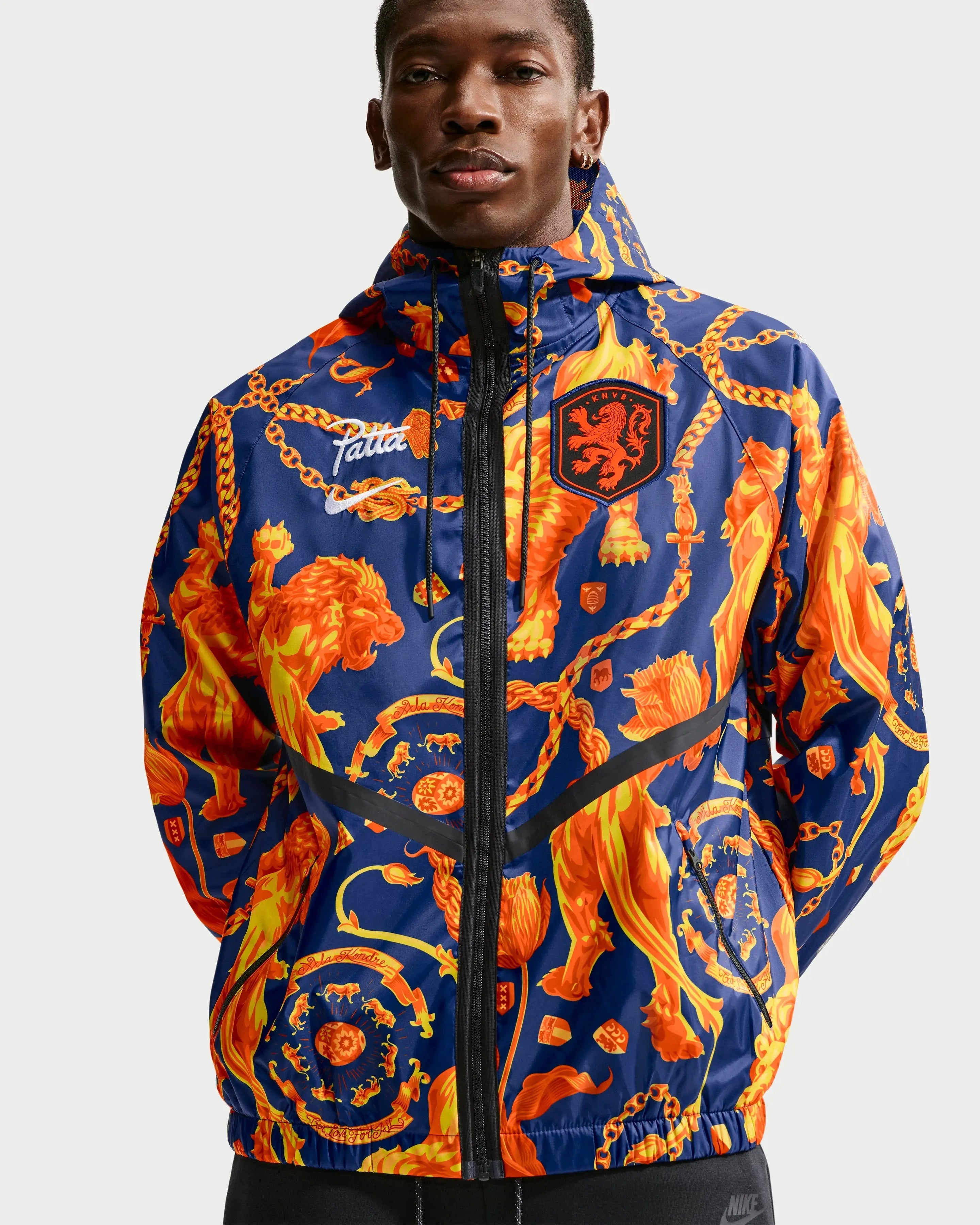 Knvx M Nike Df Kmd X2 Ant Jacket (Deep Royal Blue/White) – Patta UK