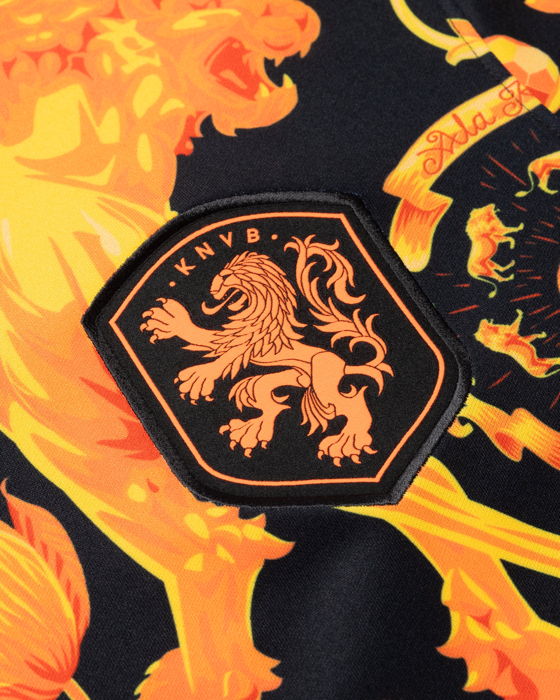 Patta x Nike KNVB Pre-Match Jersey (Black/Orange)