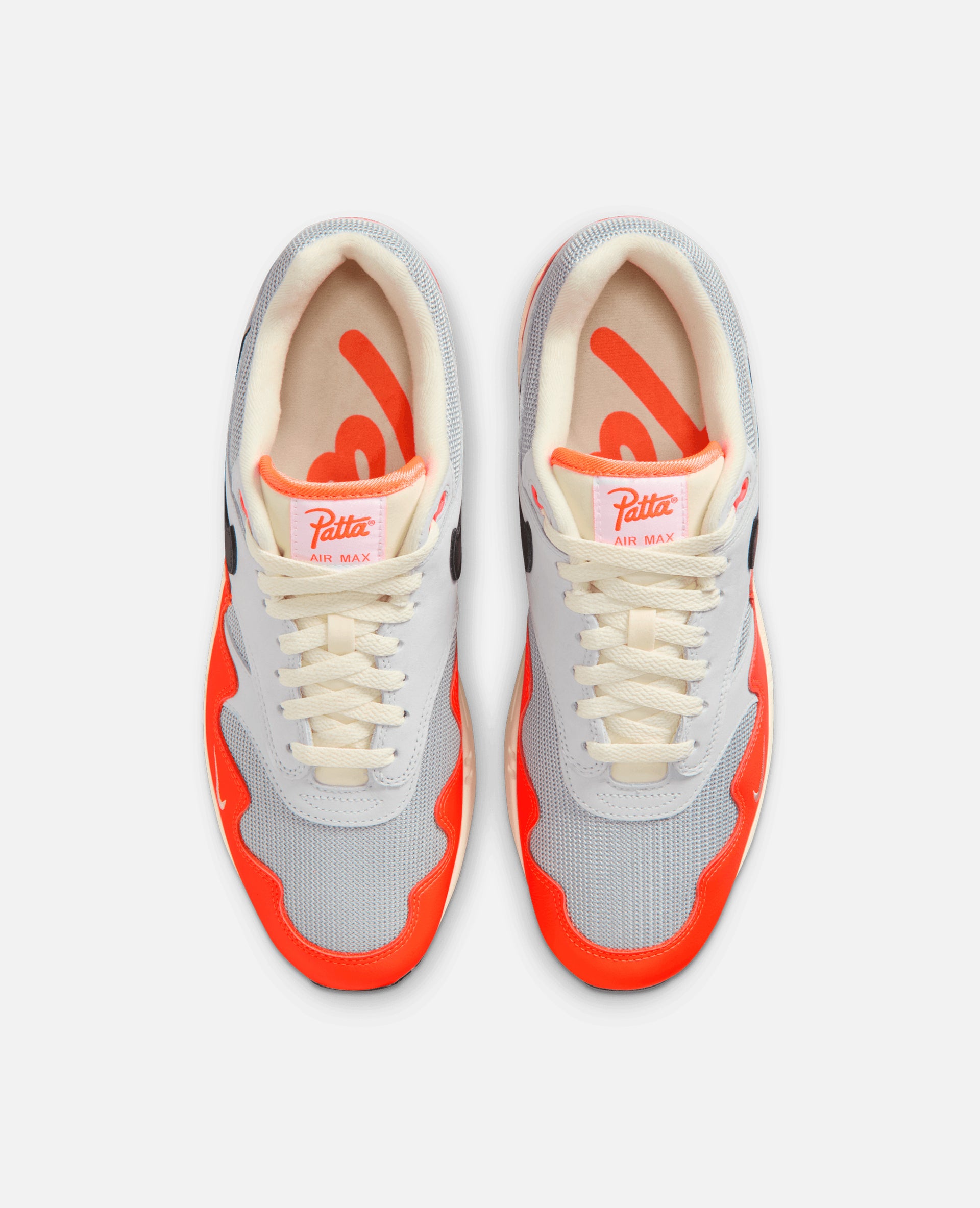 Patta x Nike Air Max 1 (Hyper Crimson/Black-Pure Platinum)