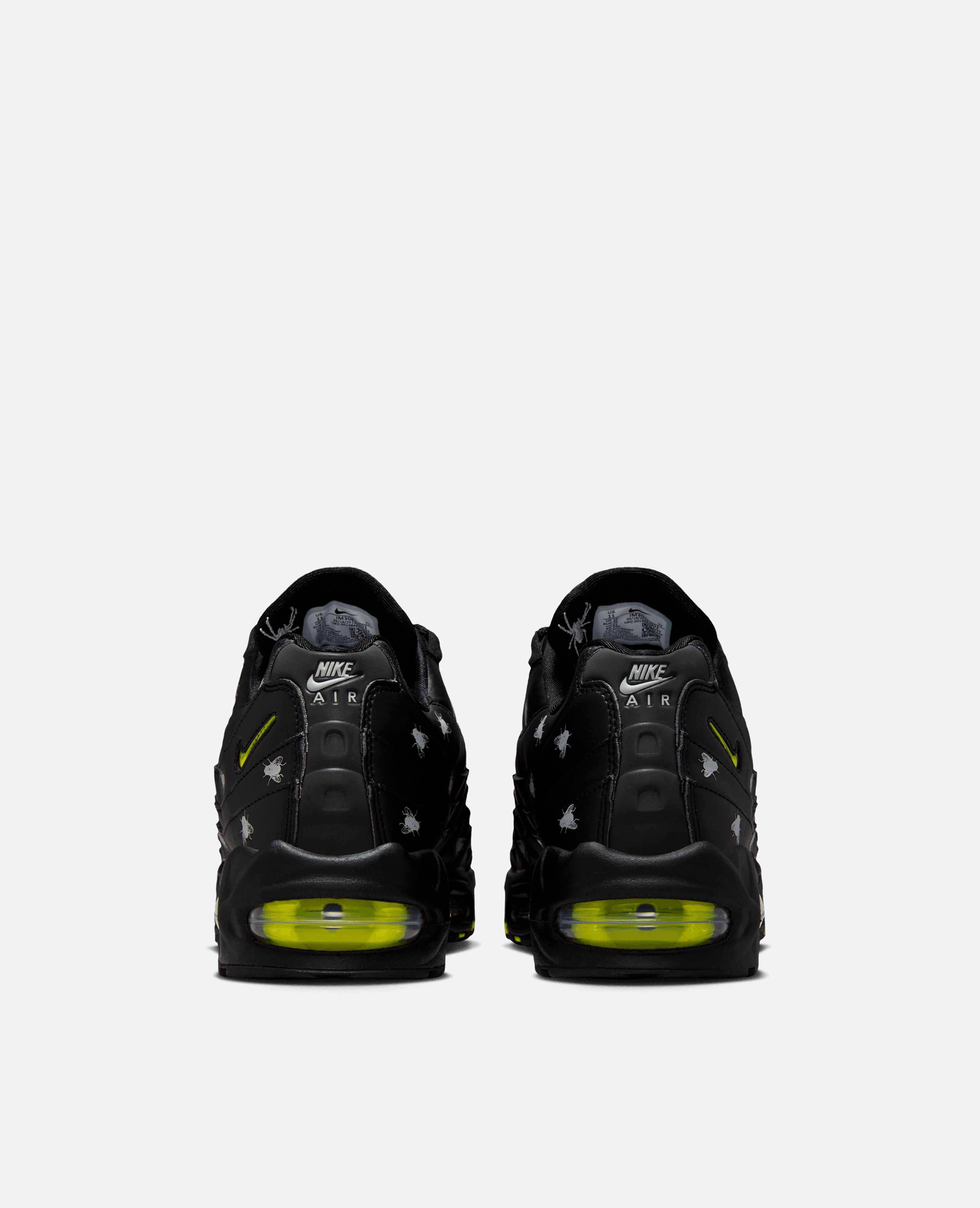 Nike Air Max 95 Premium (Black/Neon Yellow-Black-MTLC Dark Grey