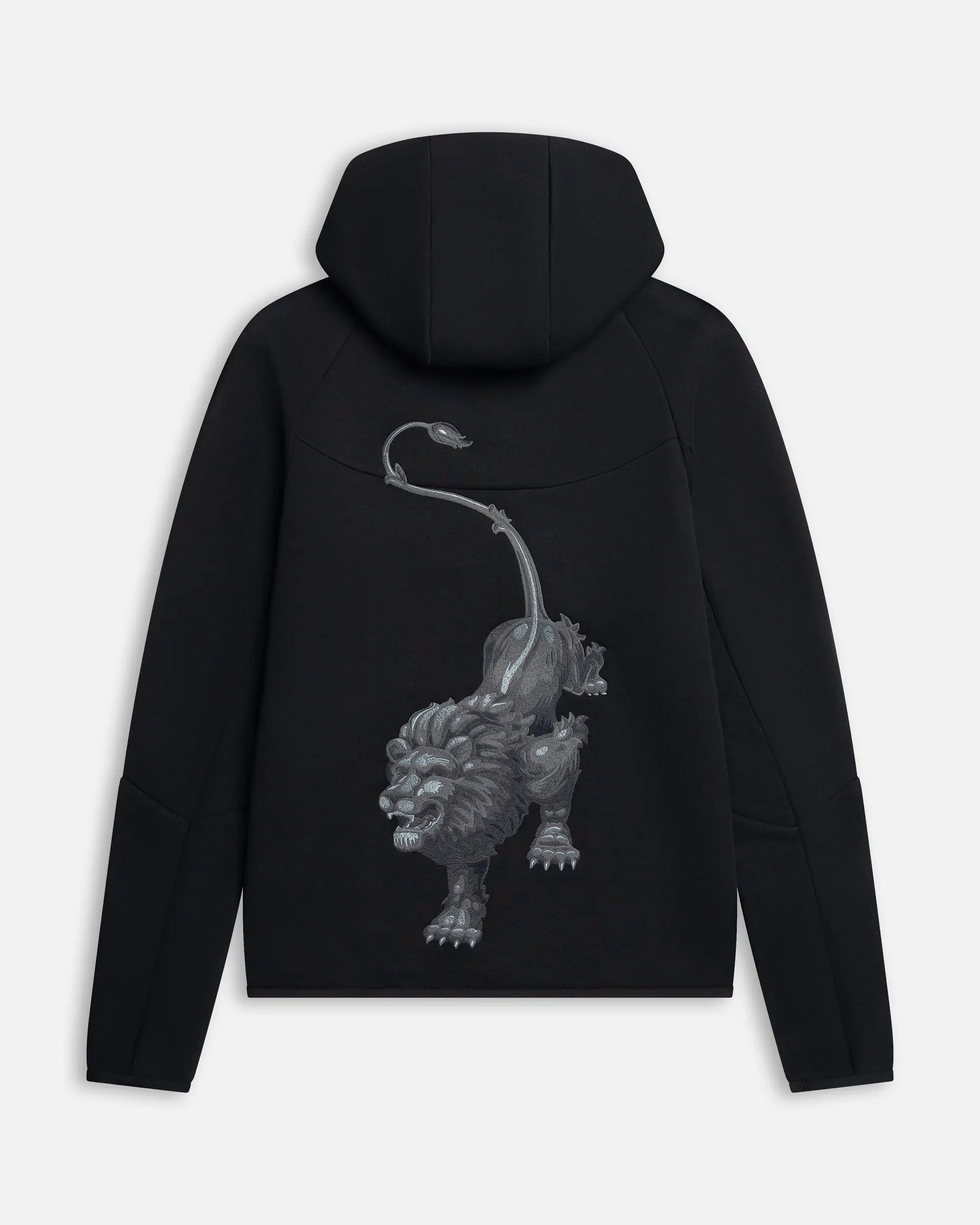 Knvx M Nike Tech Fleece Fz Wr Hdy (Black/White) (No Sponsor