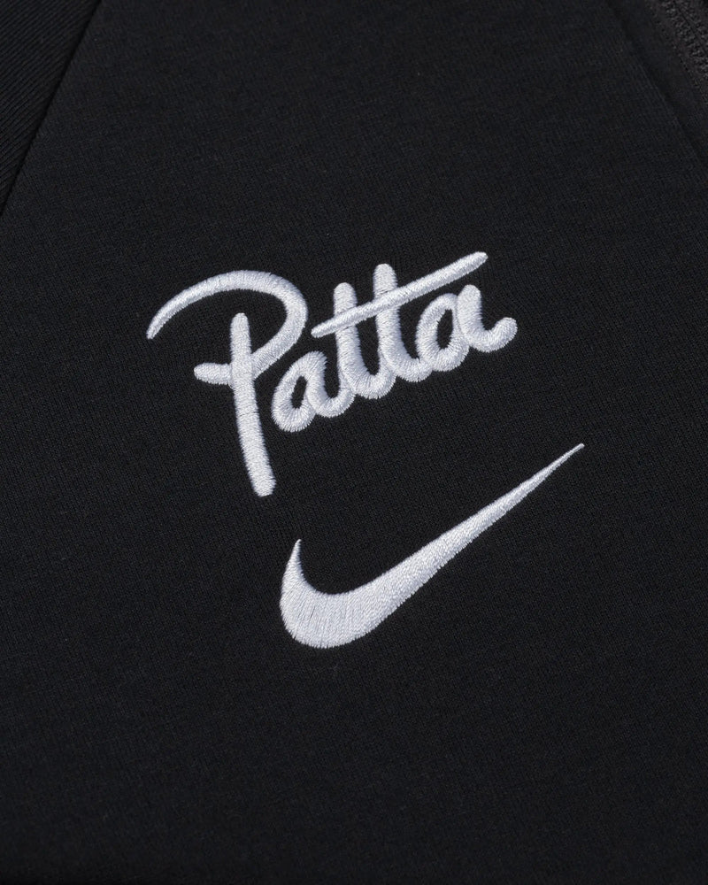 Patta x Nike KNVB Tech Fleece Zip-Hoodie (Black/White)