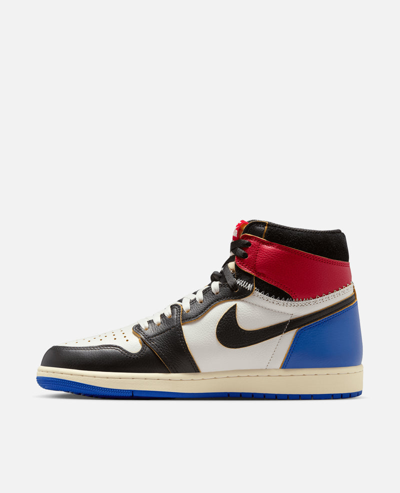 Air Jordan 1 Retro High OG x Union x Fragment (Black/White-Varsity Red-Sport Royal)