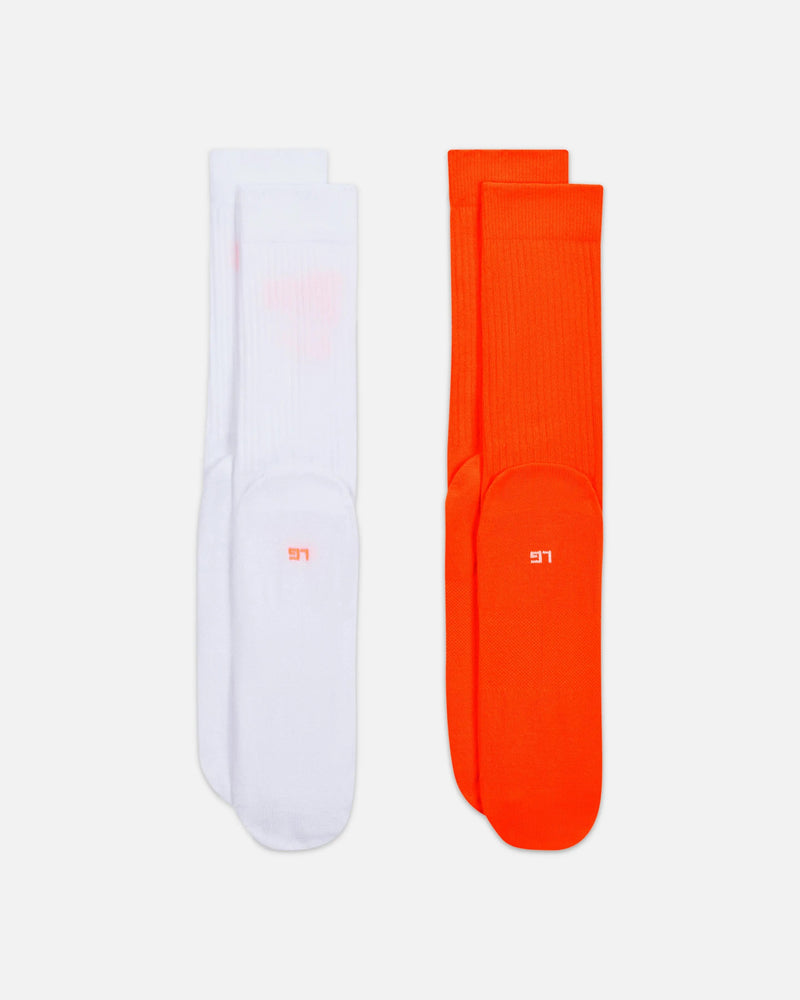 Patta x Nike KNVB Crew Socks 2-pack (White-Hyper Crimson/Hyper Crimson-White)
