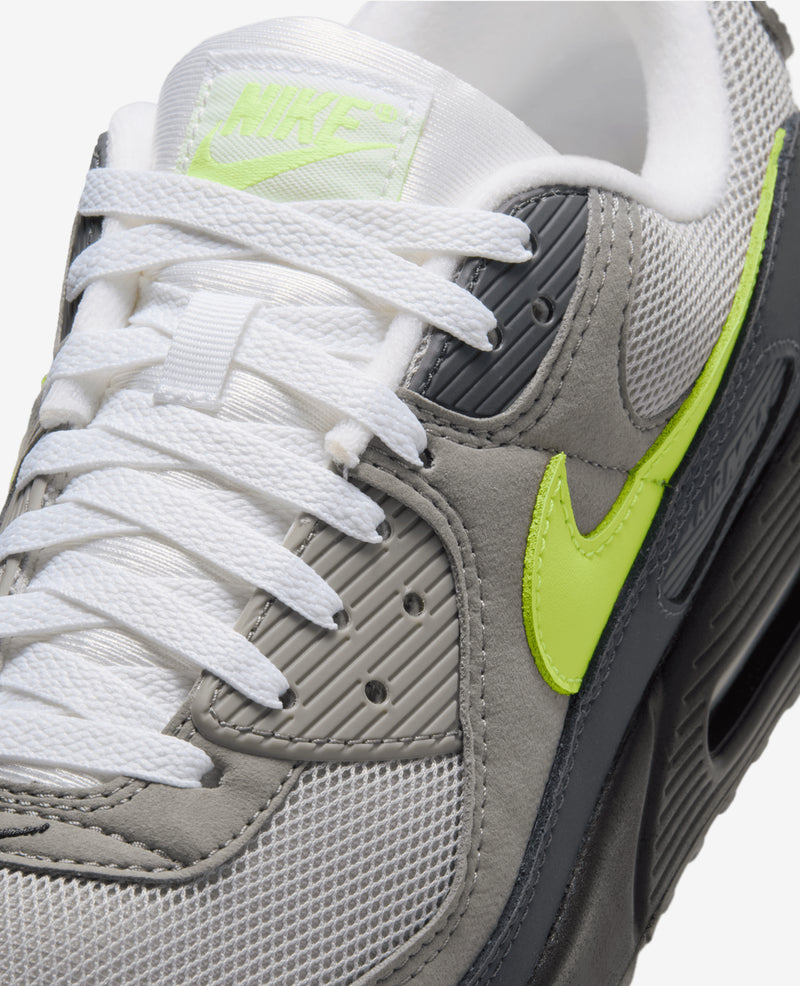 Nike Air Max 90 (Black/Neon Yellow-Anthracite-Light Charcoal-Pearl Grey-White)