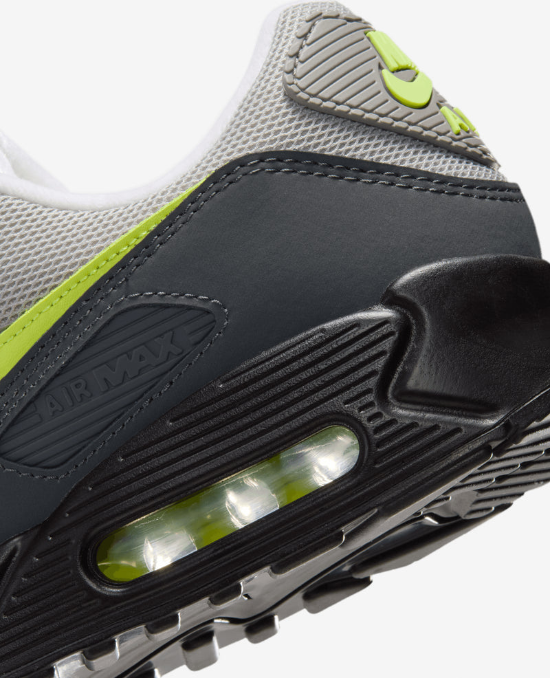 Nike Air Max 90 (Black/Neon Yellow-Anthracite-Light Charcoal-Pearl Grey-White)