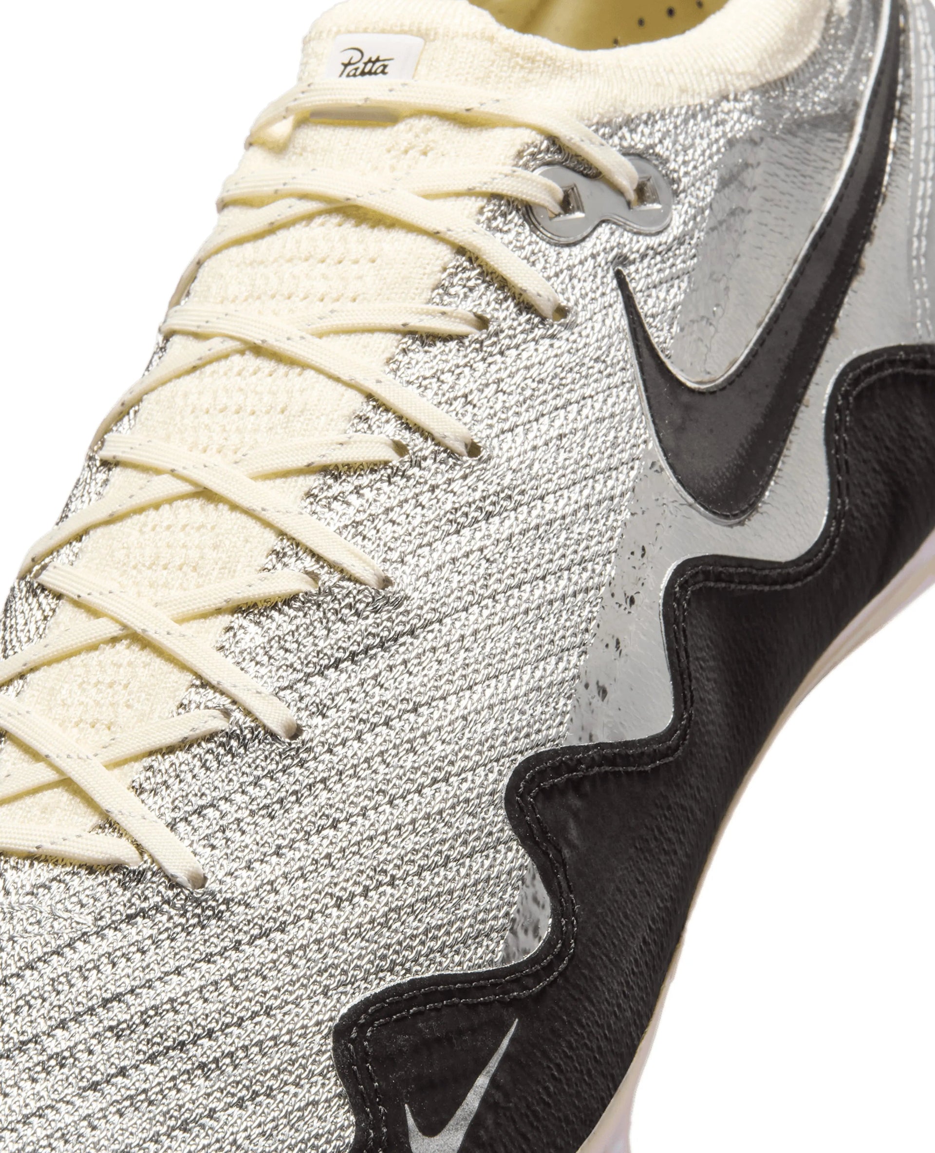 Patta x Nike Mercurial Vapor 16 Elite (Chrome/Black-White)
