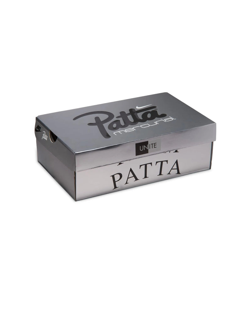 Patta x Nike Mercurial Vapor 16 Elite (Chrome/Black-White)