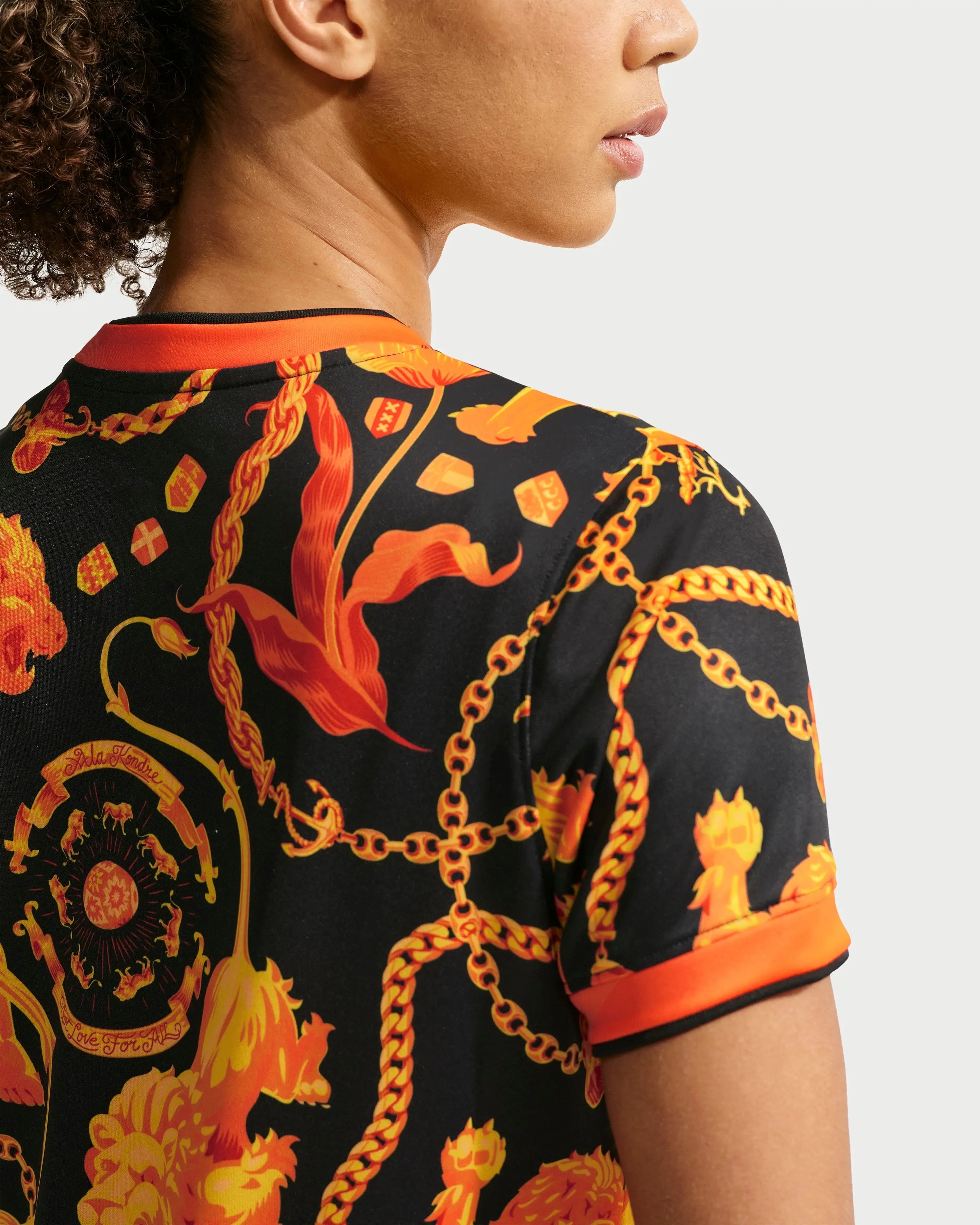 Patta x Nike KNVB Pre-Match Jersey WMNS (Black/Orange) - Patta