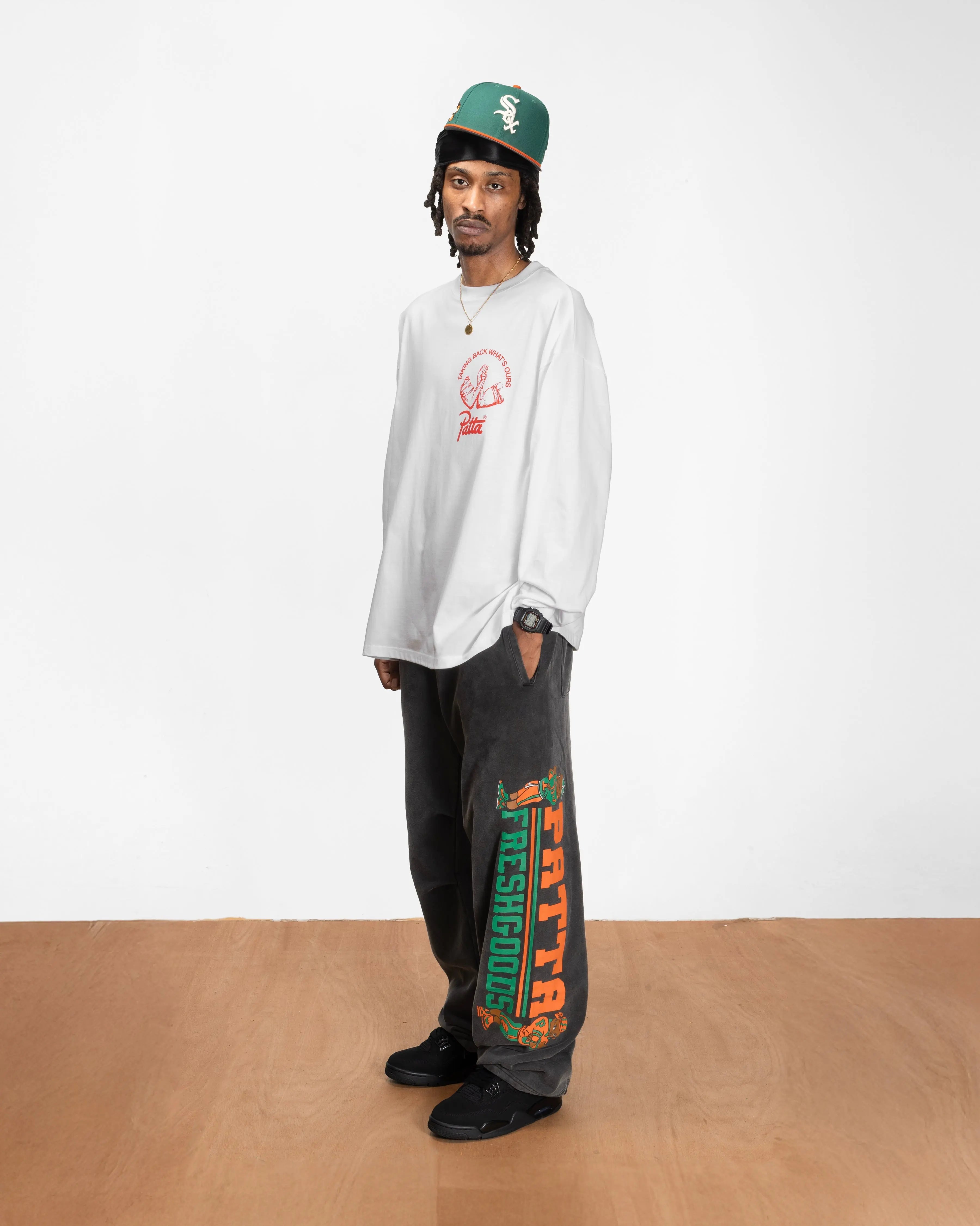 Patta x Joe Freshgoods Sweatpants (Black) - Patta – Patta UK