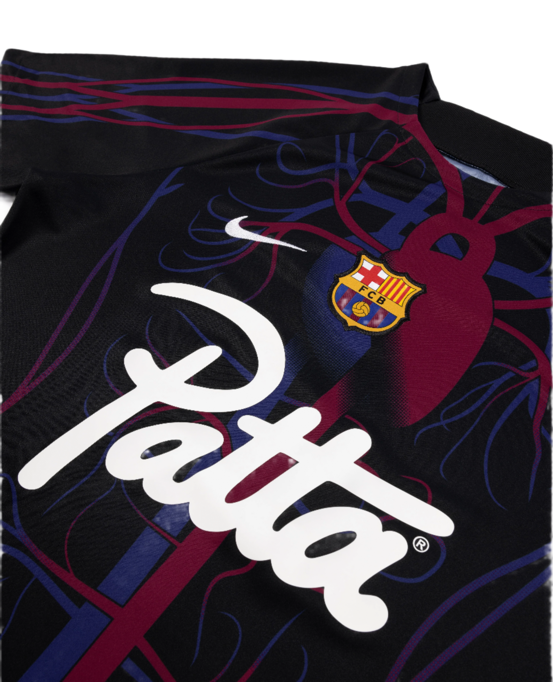 FCB x Patta Culers del Món Men's Patta Script Logo Pre-Match Jersey