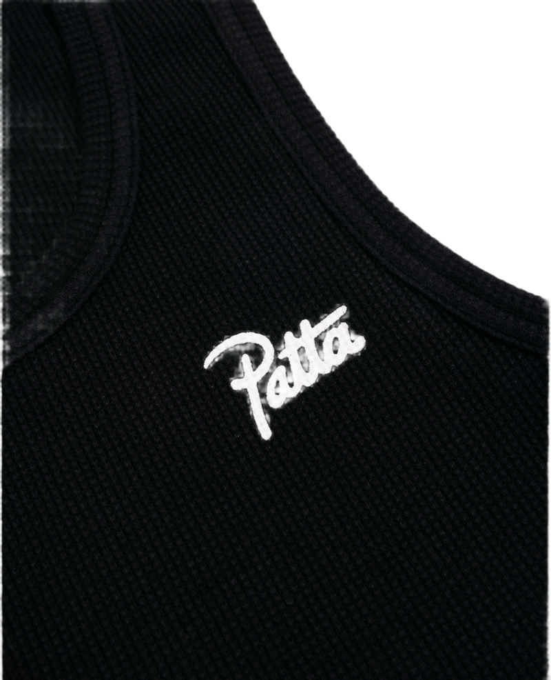 Patta Femme Cropped Waffle Tank Top