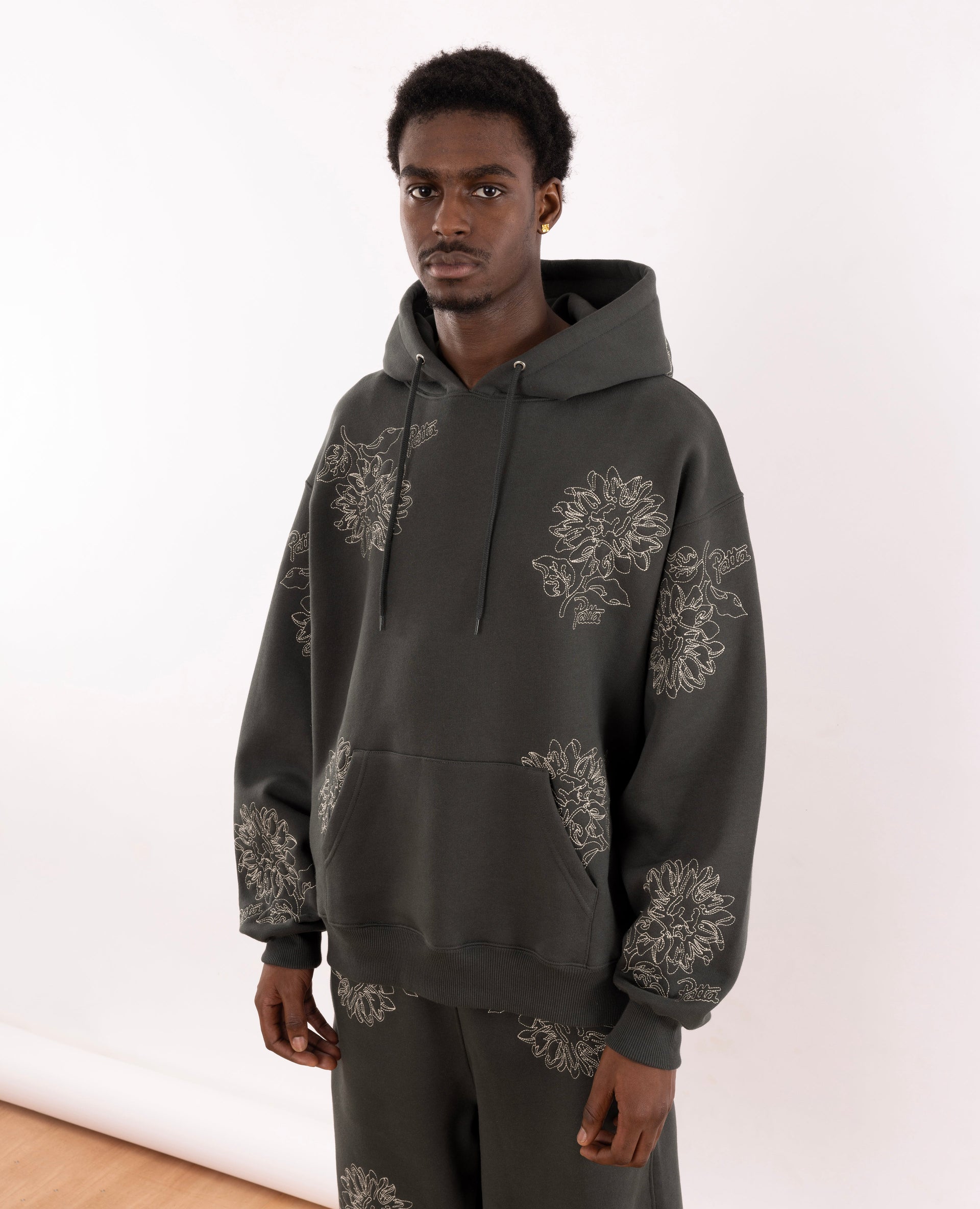 Patta Sunflower Hooded Sweater