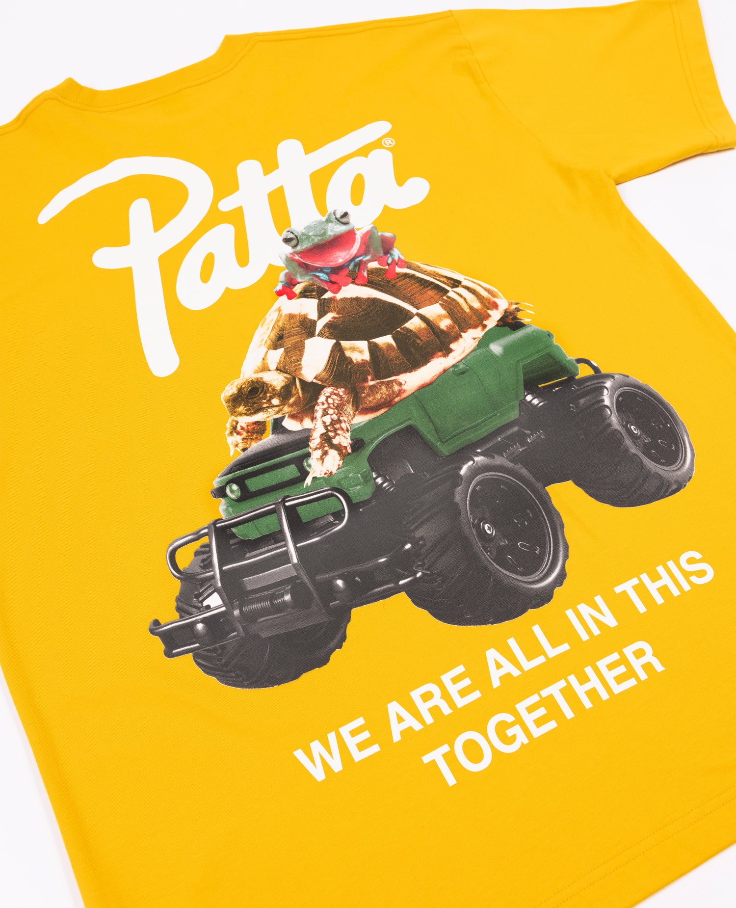 Patta Animal T-Shirt (Old Gold)