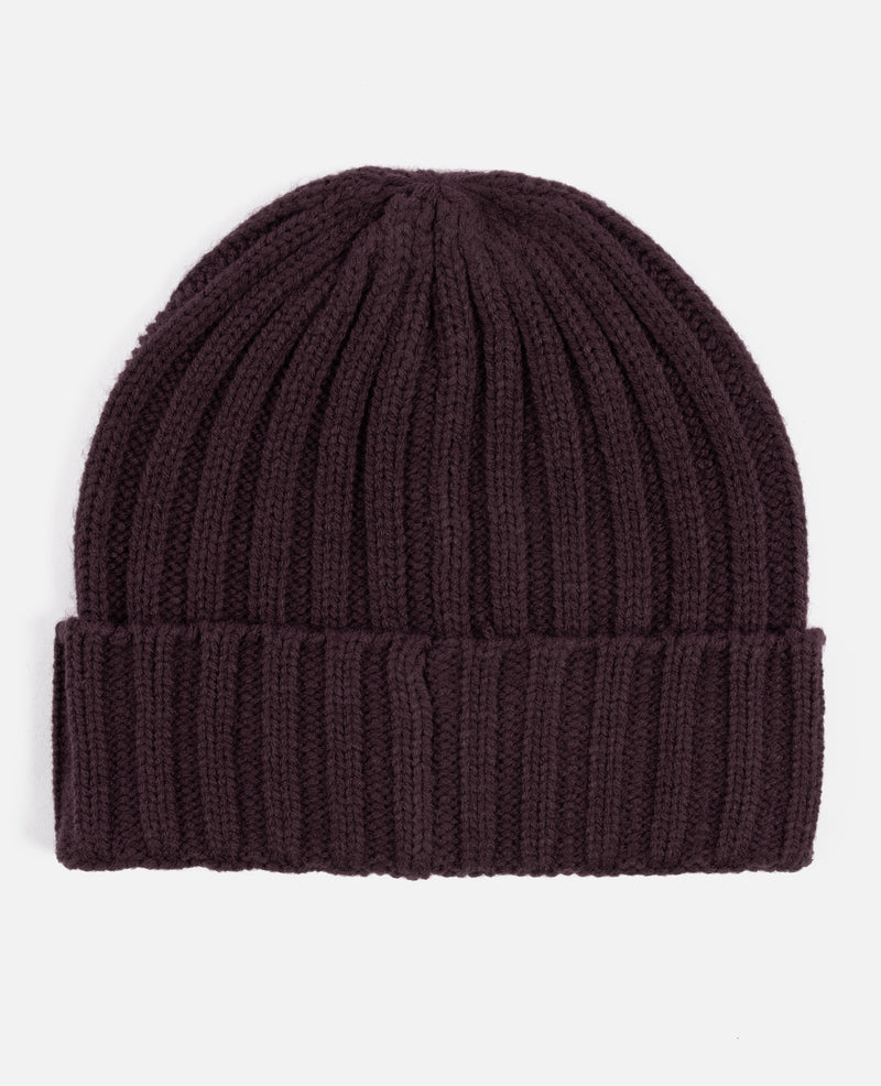 Patta Ribbed Knitted Beanie